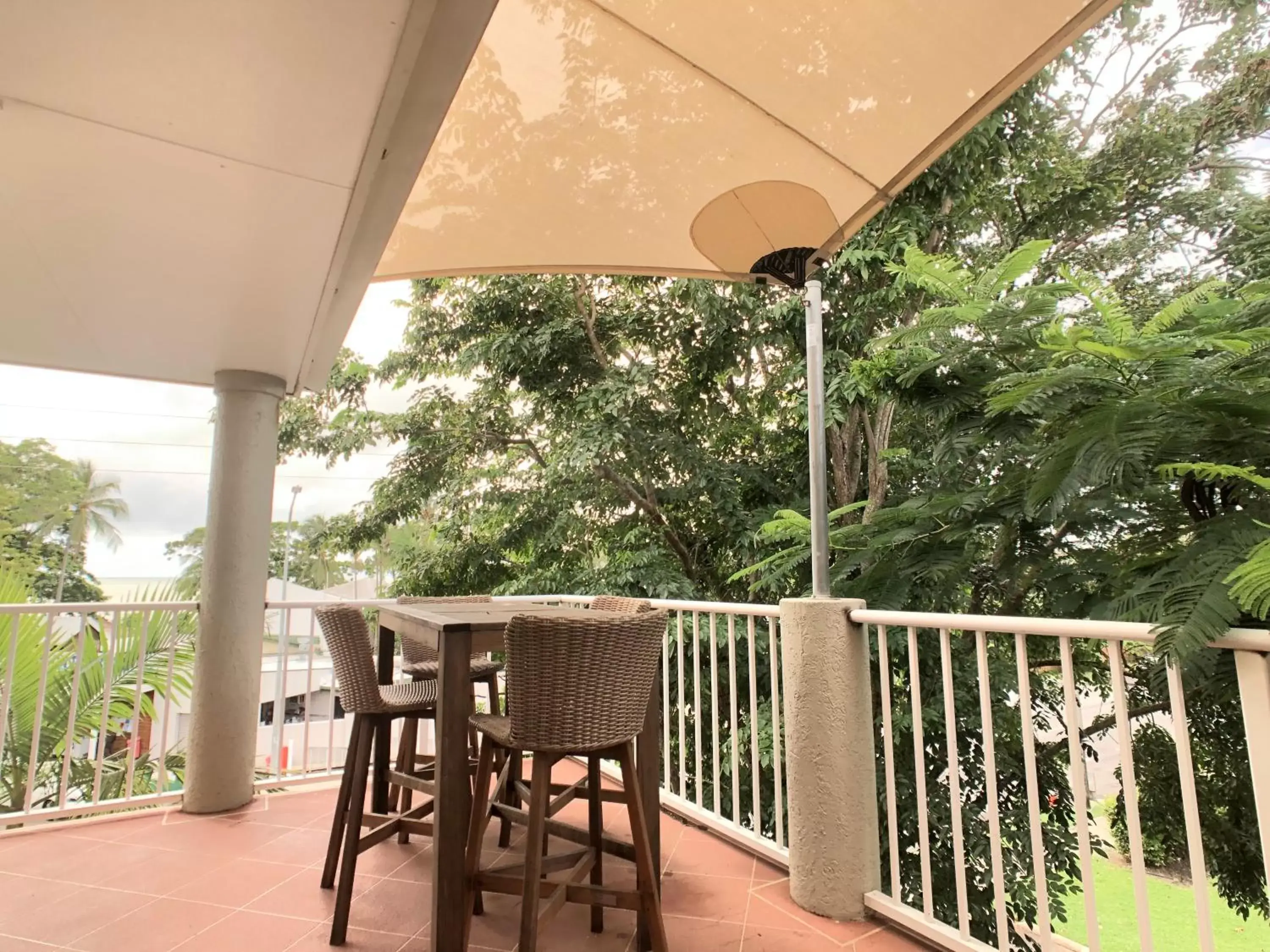 Patio, Balcony/Terrace in Cairns Beach Resort