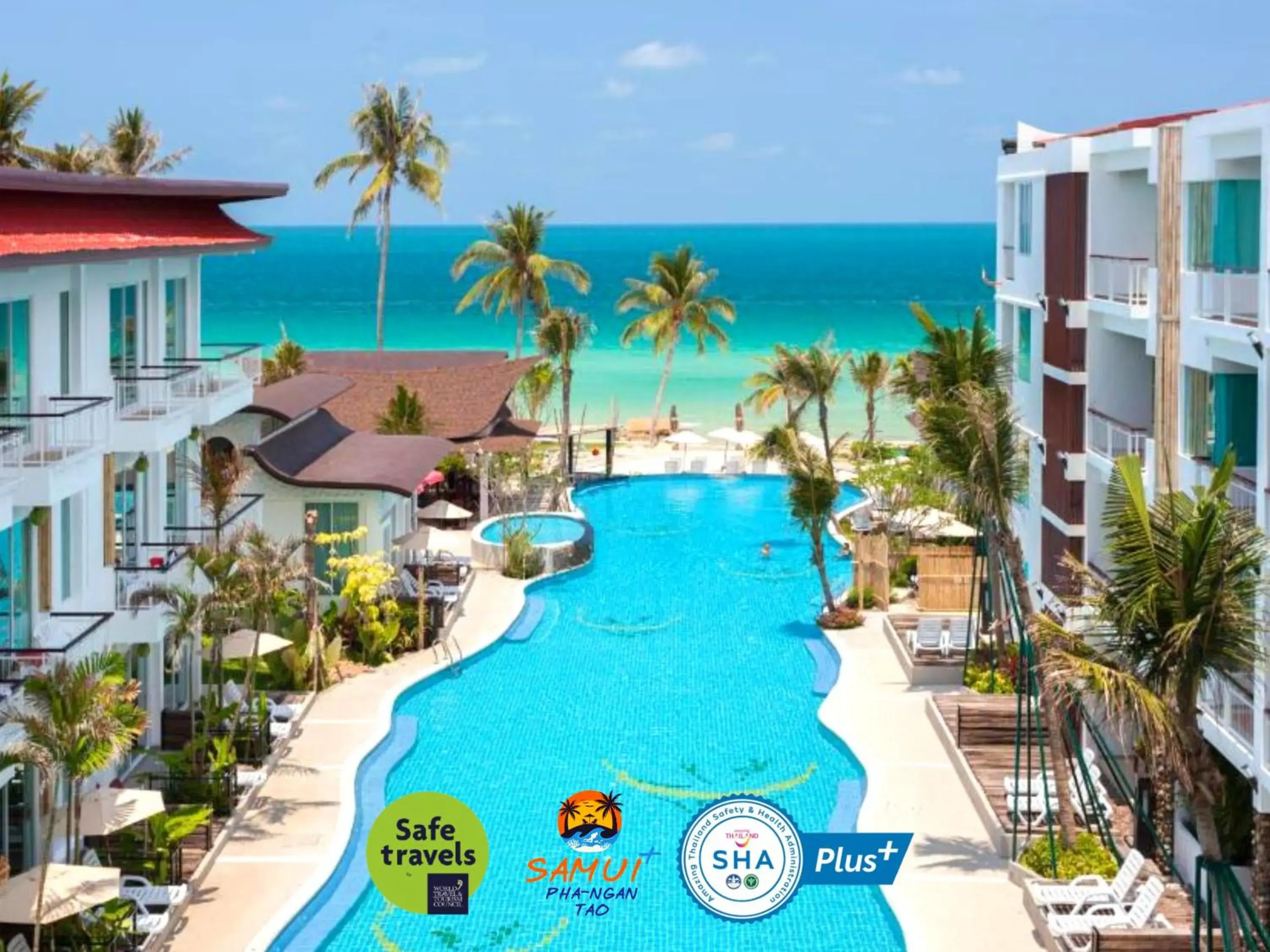 Property building, Pool View in The Samui Beach Resort - SHA Plus Certified