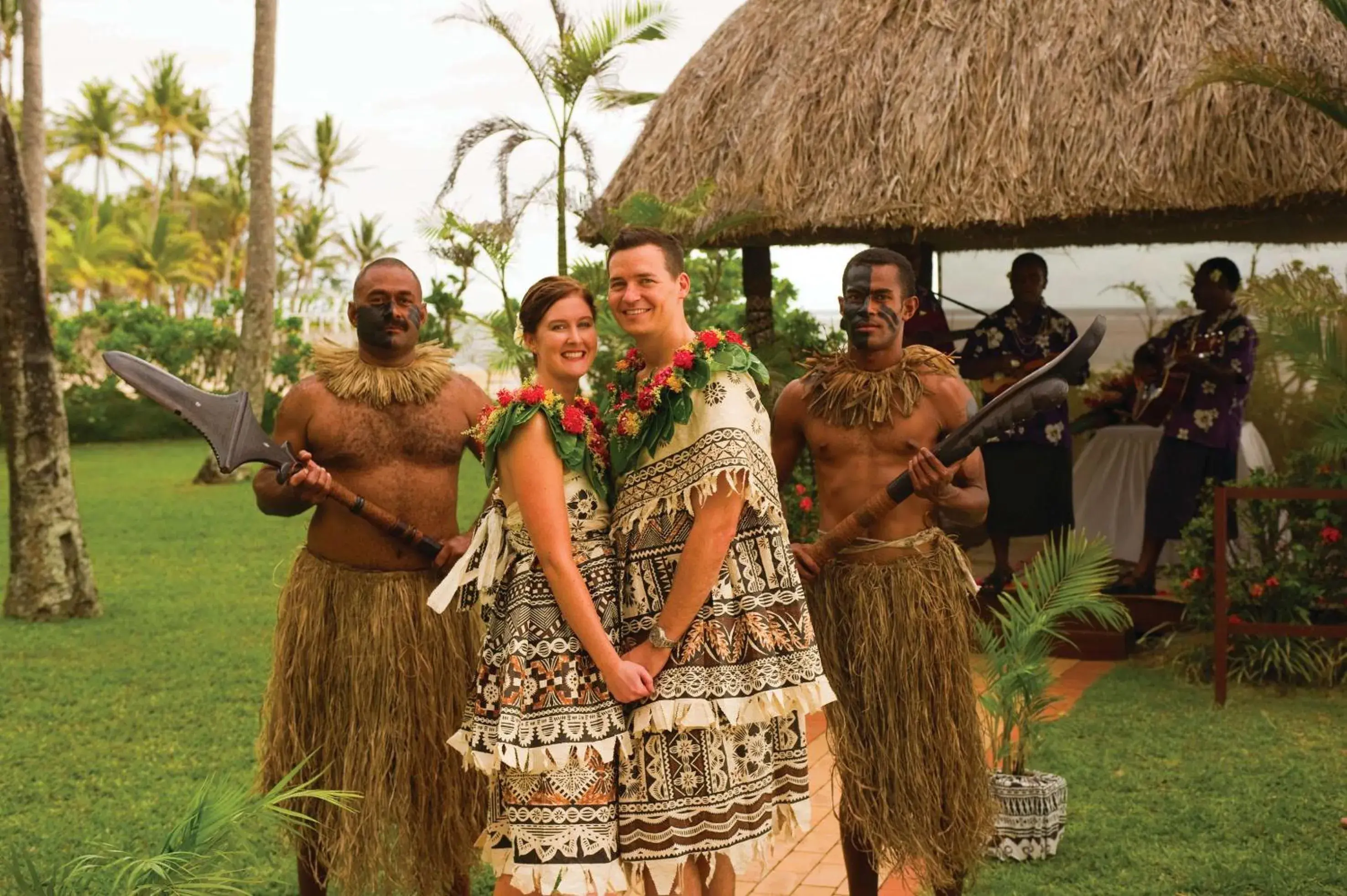 wedding in Outrigger Fiji Beach Resort
