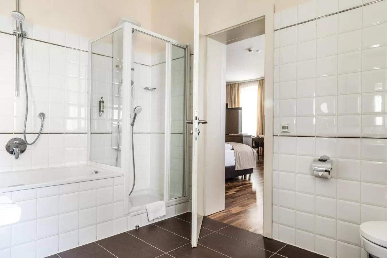 Bathroom in Hotel Sandwirth