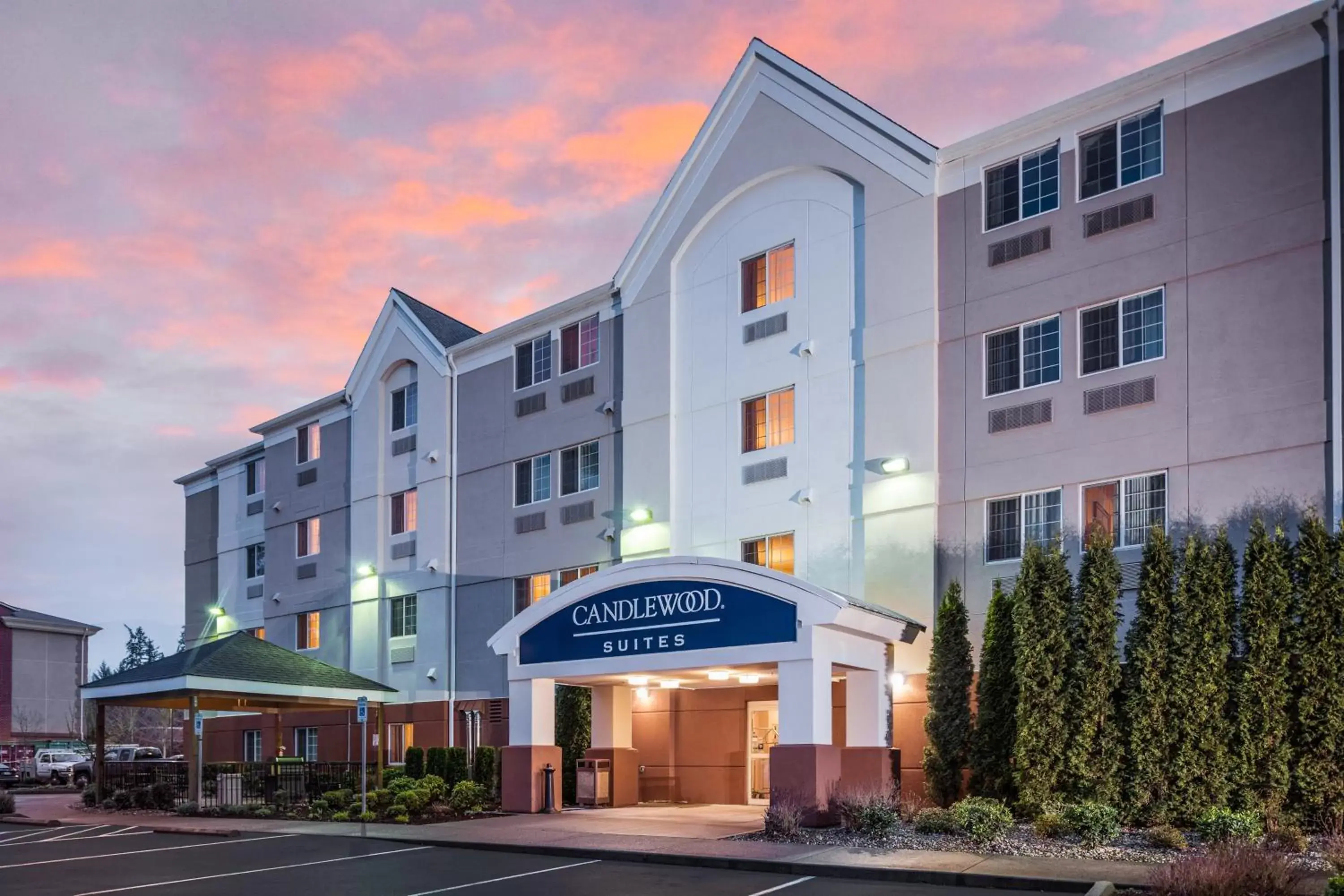 Property building in Candlewood Suites Olympia - Lacey, an IHG Hotel