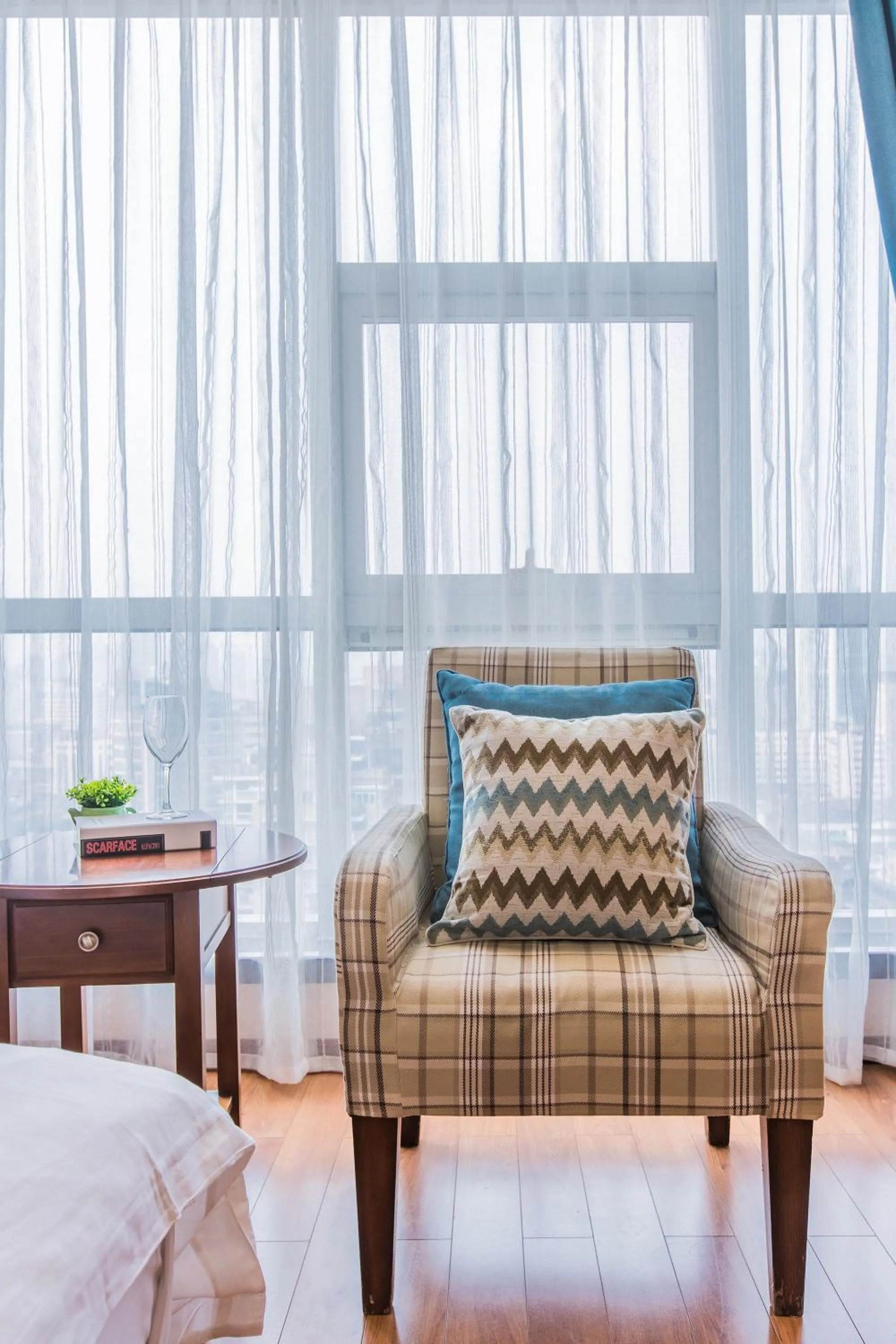 Bed in Westlake 7 Service Apartment