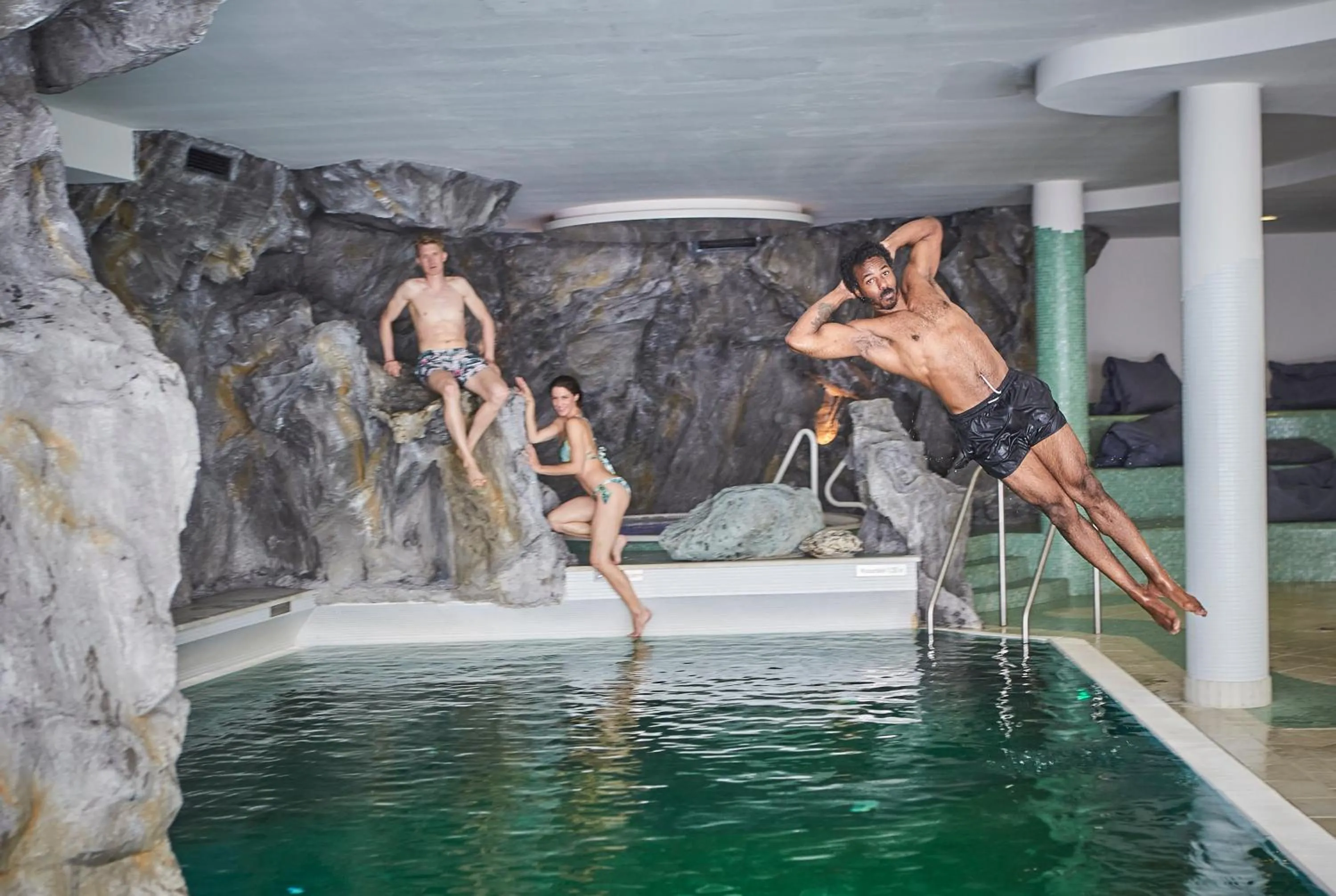 Swimming pool in Hotel Saalbacher Hof