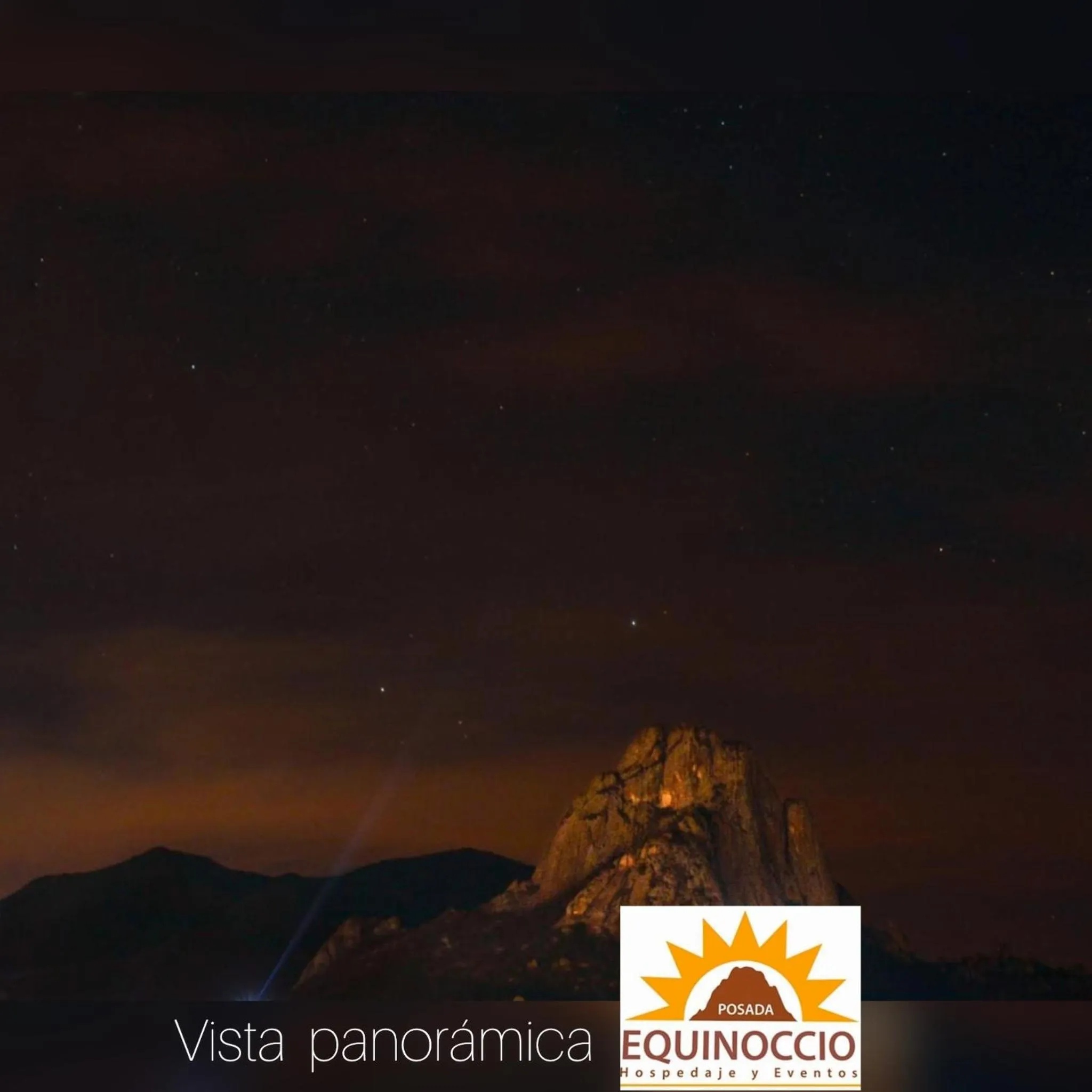 Bird's eye view in Posada Equinoccio