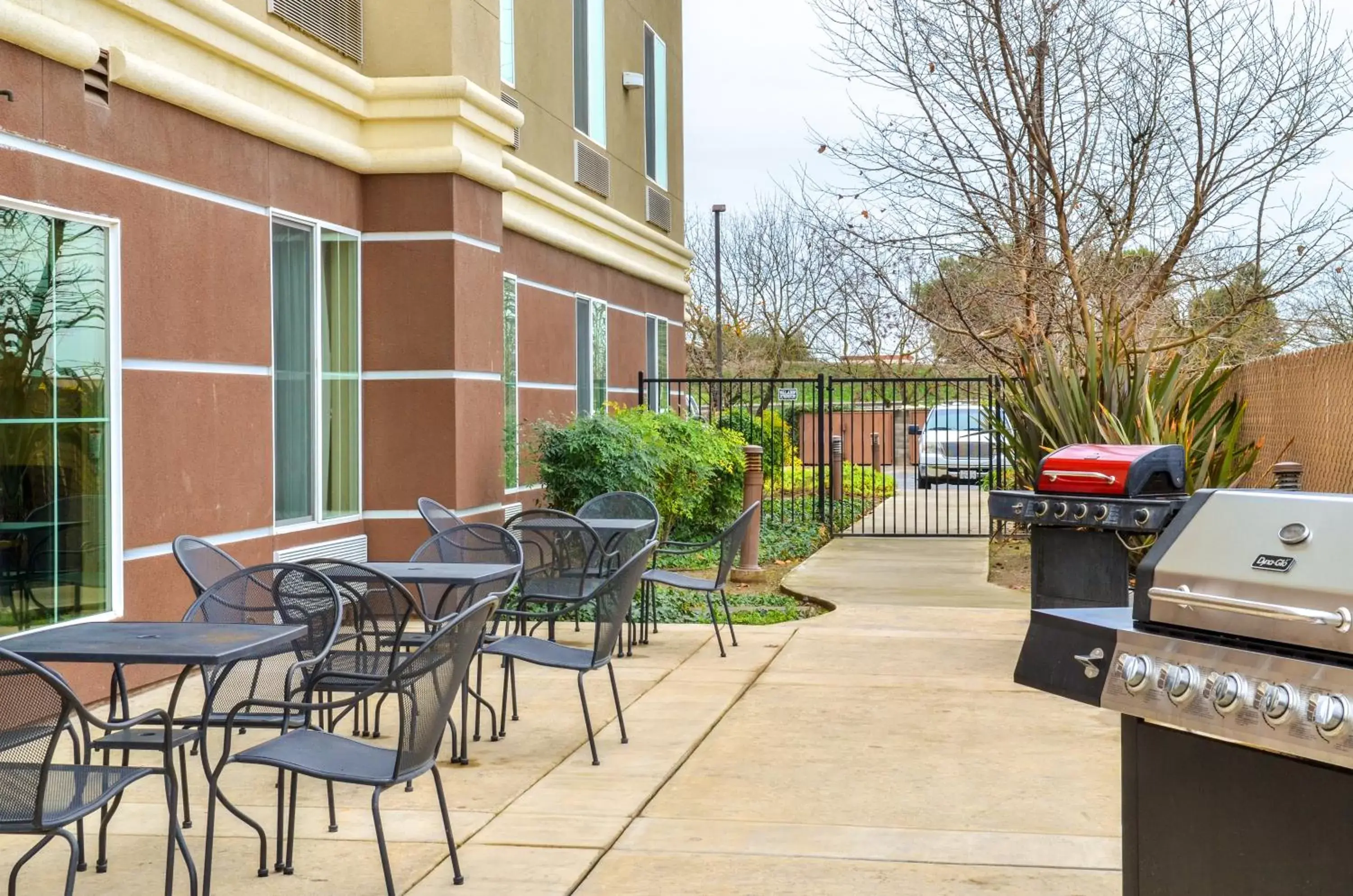 Patio in Comfort Suites