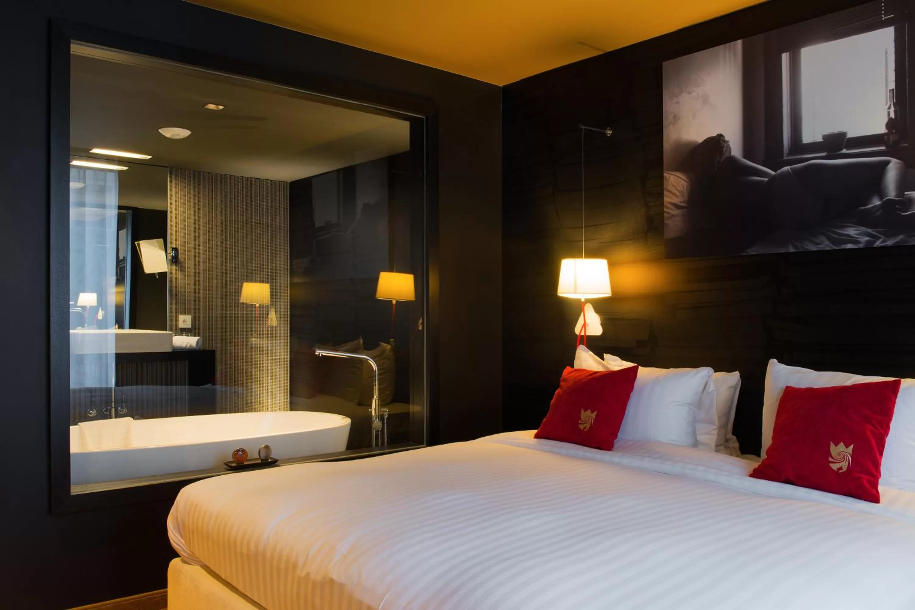 Bed in Hotel The Royal Snail