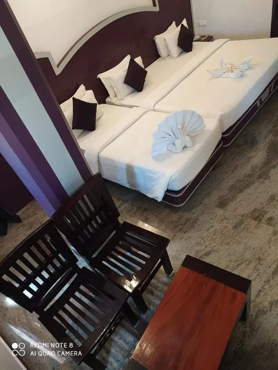 Bed in Sri Gnana Vedha Beach Residency