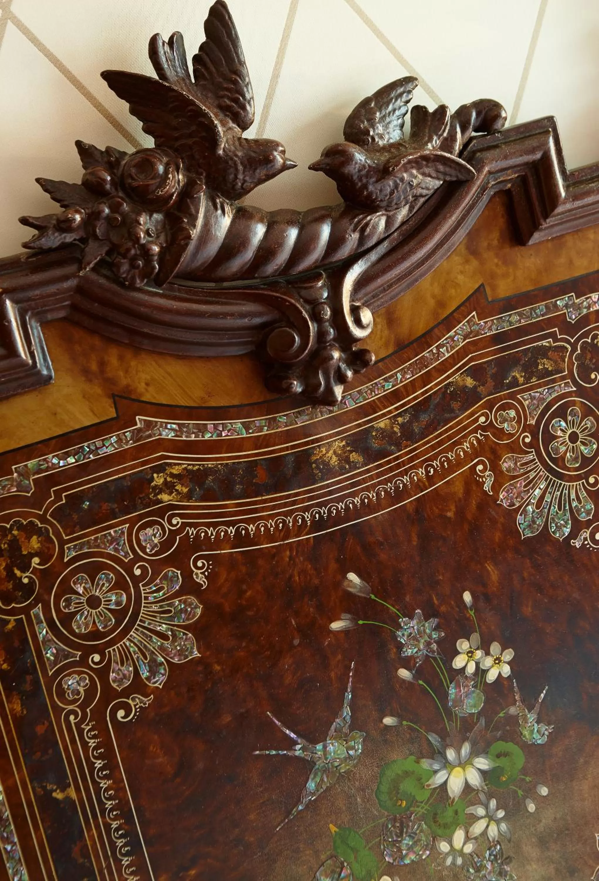 Decorative detail in Hotel Saturnia & International