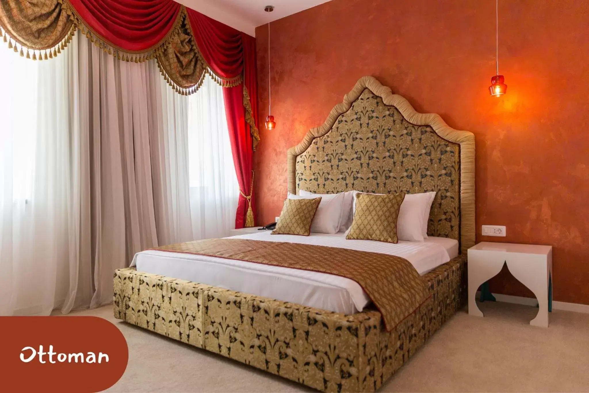 Bed in The Mansion Boutique Hotel Bed in The Mansion Boutique Hotel