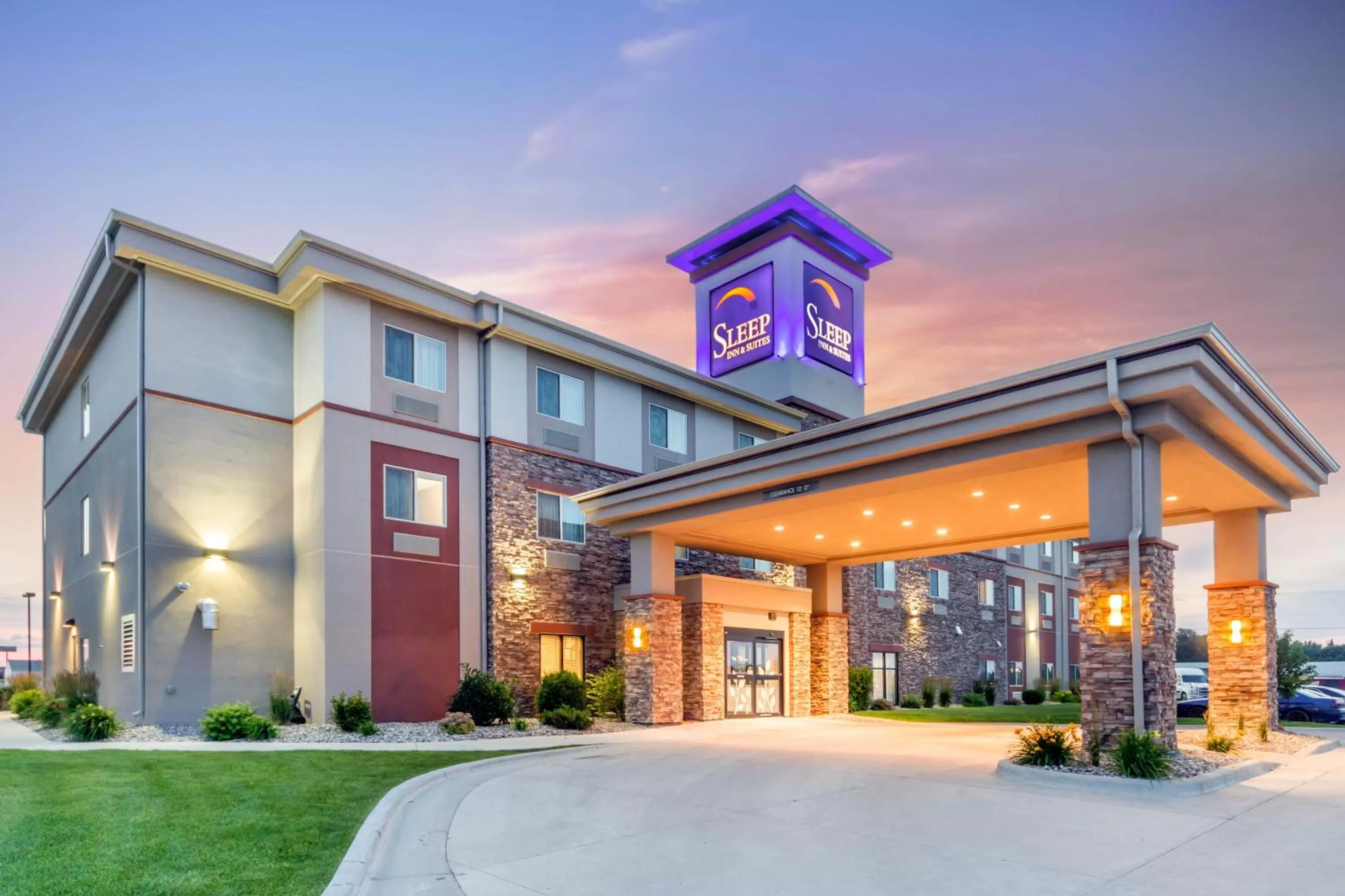 Property building in Sleep Inn & Suites Devils Lake