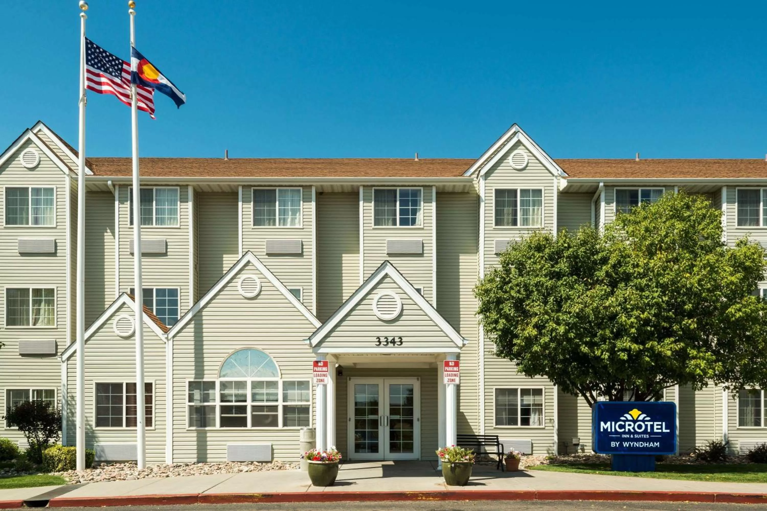 Property building in Microtel Inn and Suites Pueblo