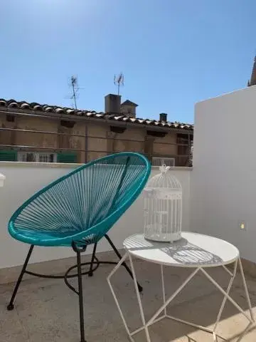 Balcony/Terrace in Can Savella - Turismo de Interior