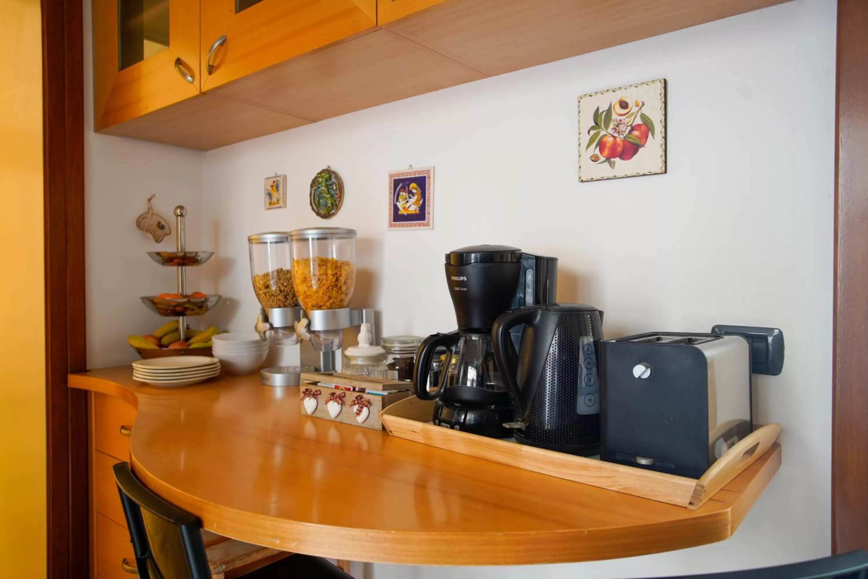 Kitchen or kitchenette in La Bella Lecce B&B