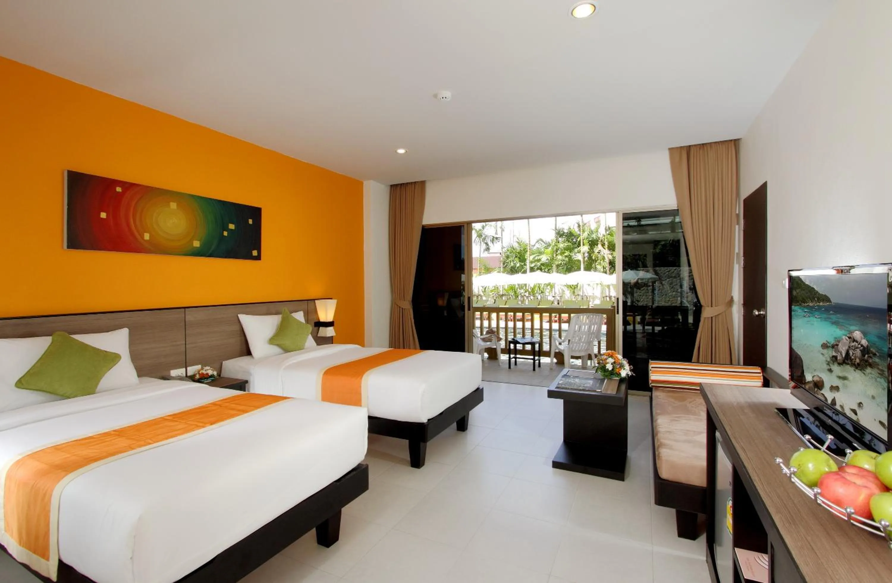 Pool Access Double or Twin Room in Kata Sea Breeze Resort - SHA Plus