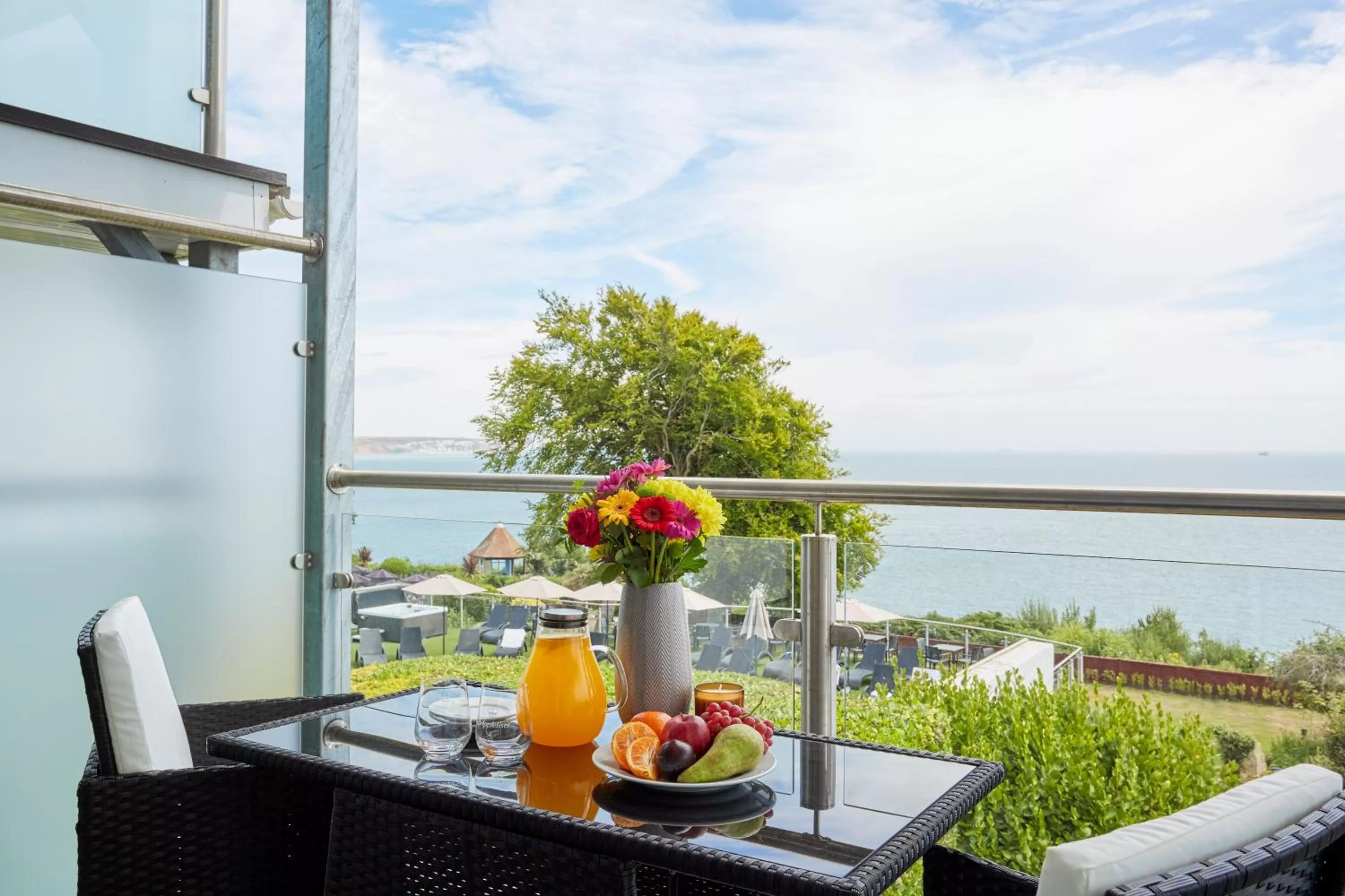 Food in Luccombe Hall Hotel