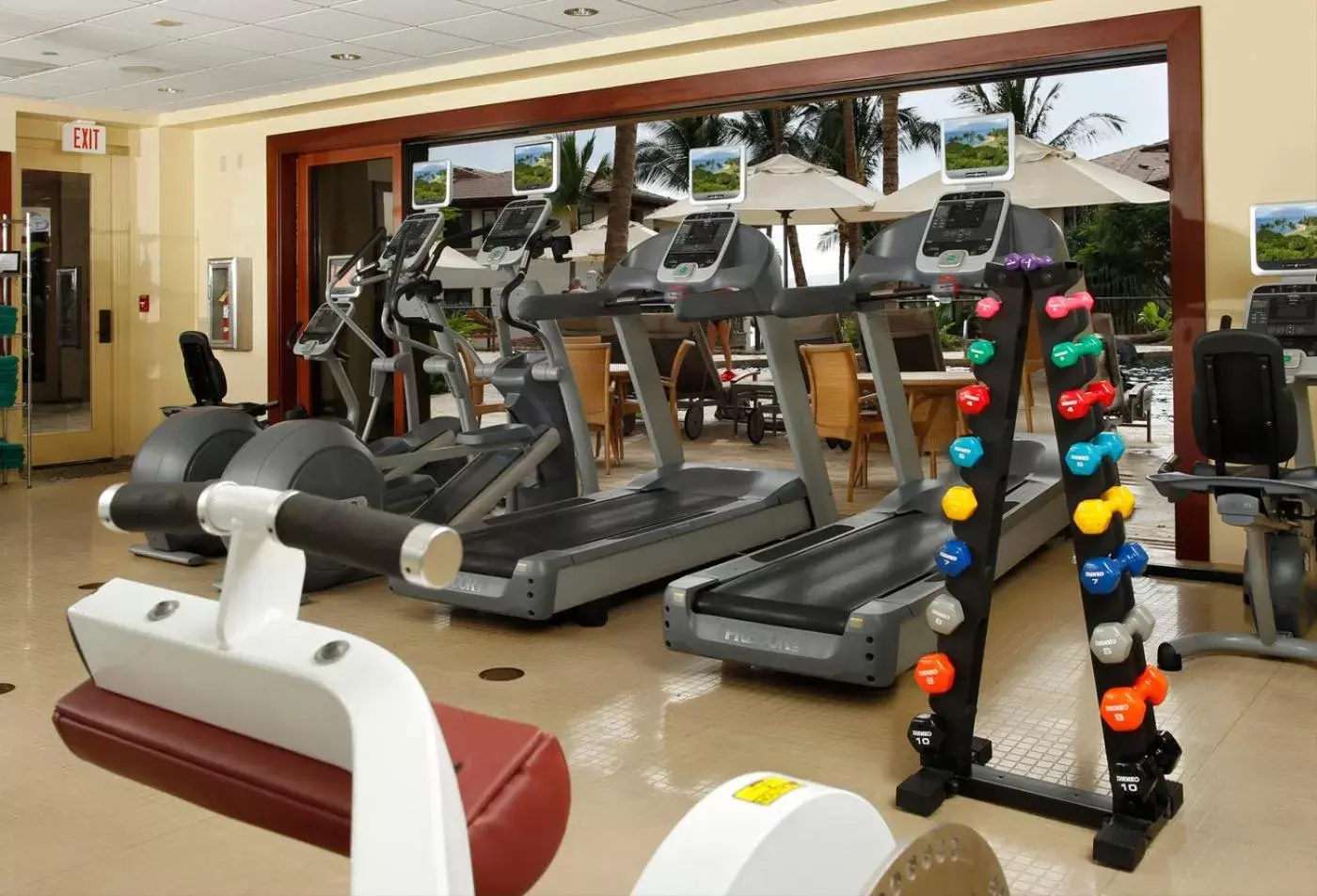 Fitness centre/facilities, Fitness Center/Facilities in Wailea Beach Villas, a Destination by Hyatt Residence