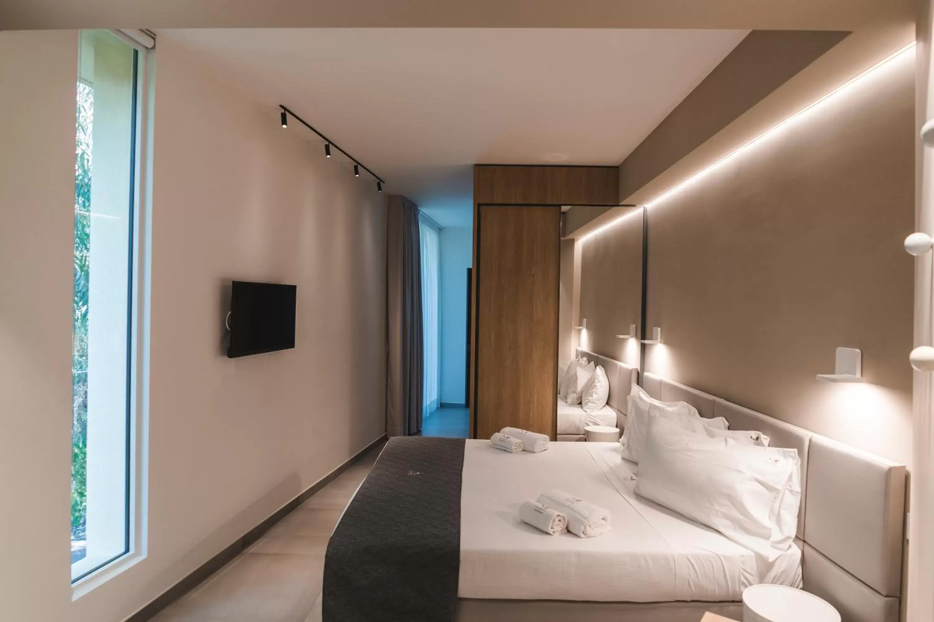 Bedroom, Bed in Sicilia's Art Hotel & Spa