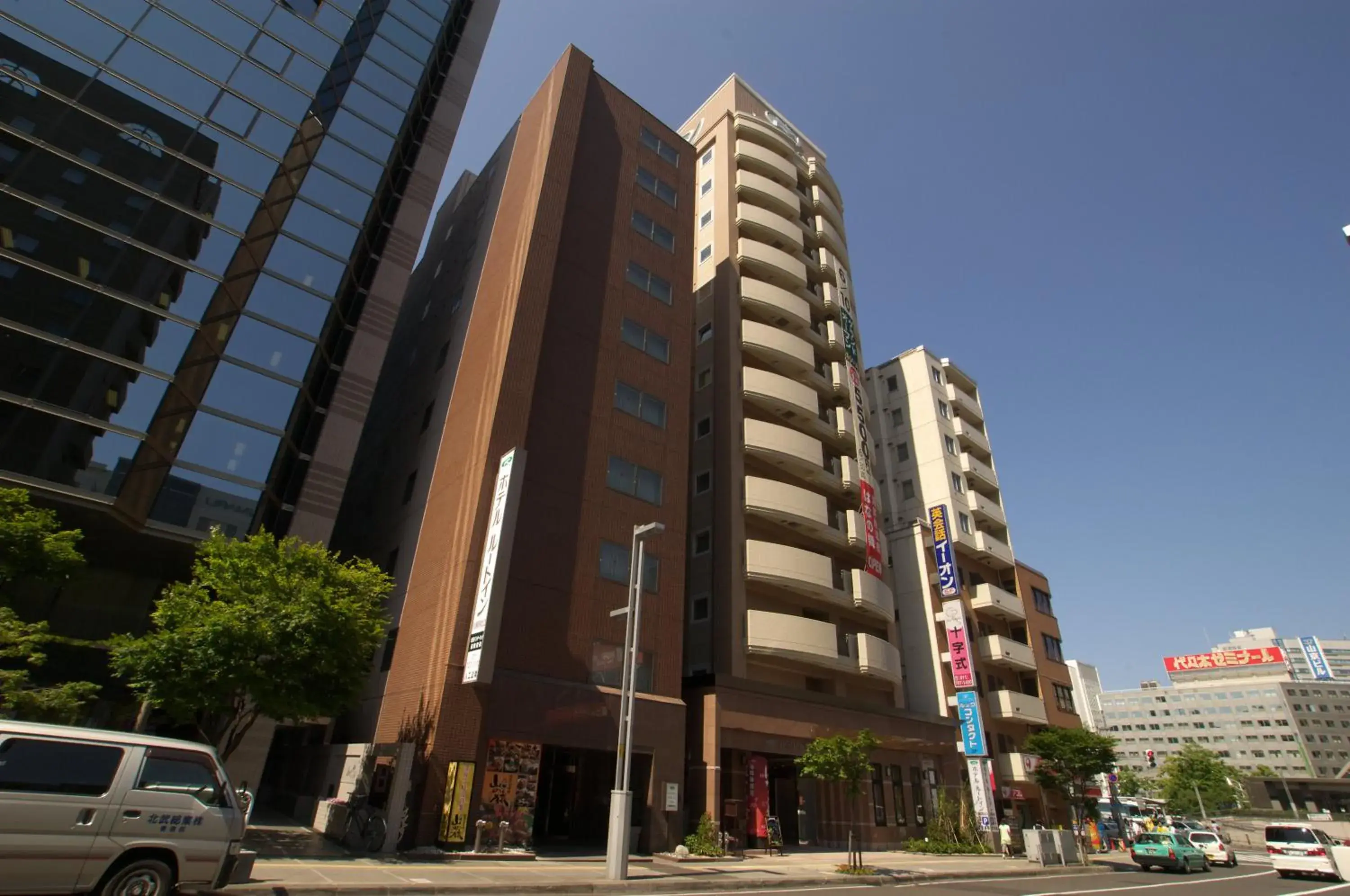 Property Building in Hotel Route Inn Sapporo Ekimae Kita-Guchi