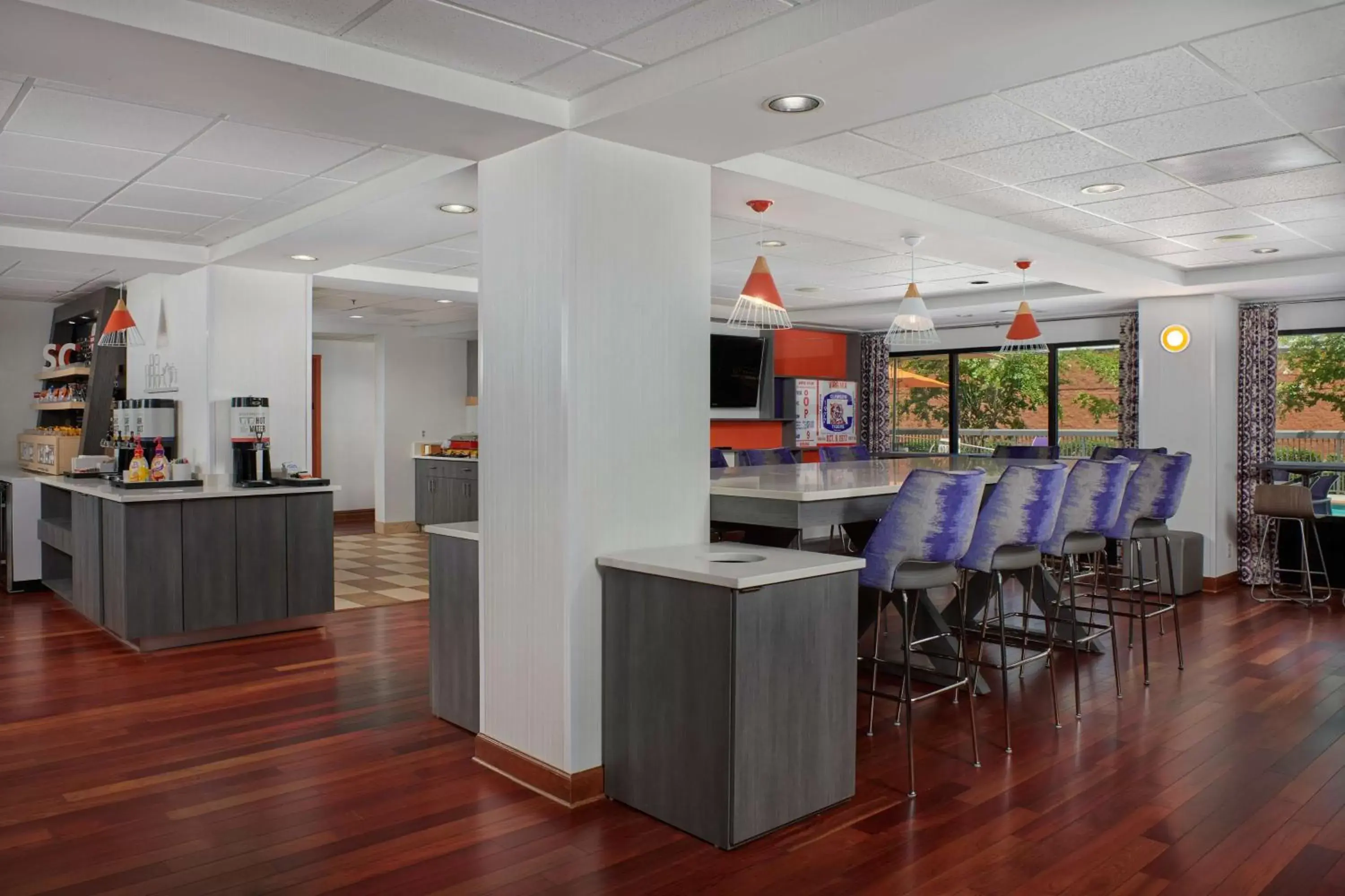 Lobby or reception in Hampton Inn Clemson