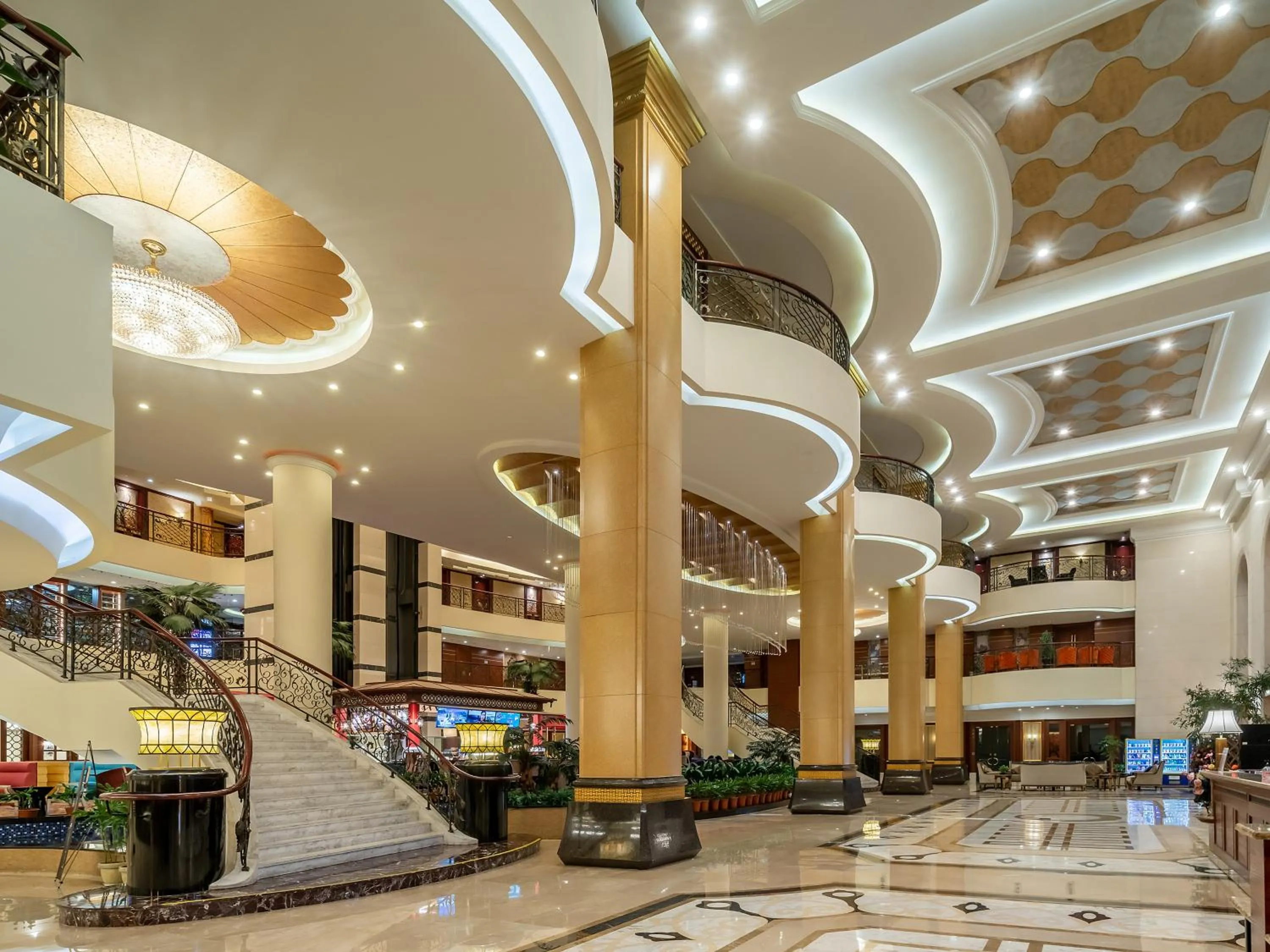 Lobby or reception in Wyndham Shanghai Hongqiao-Near NECC
