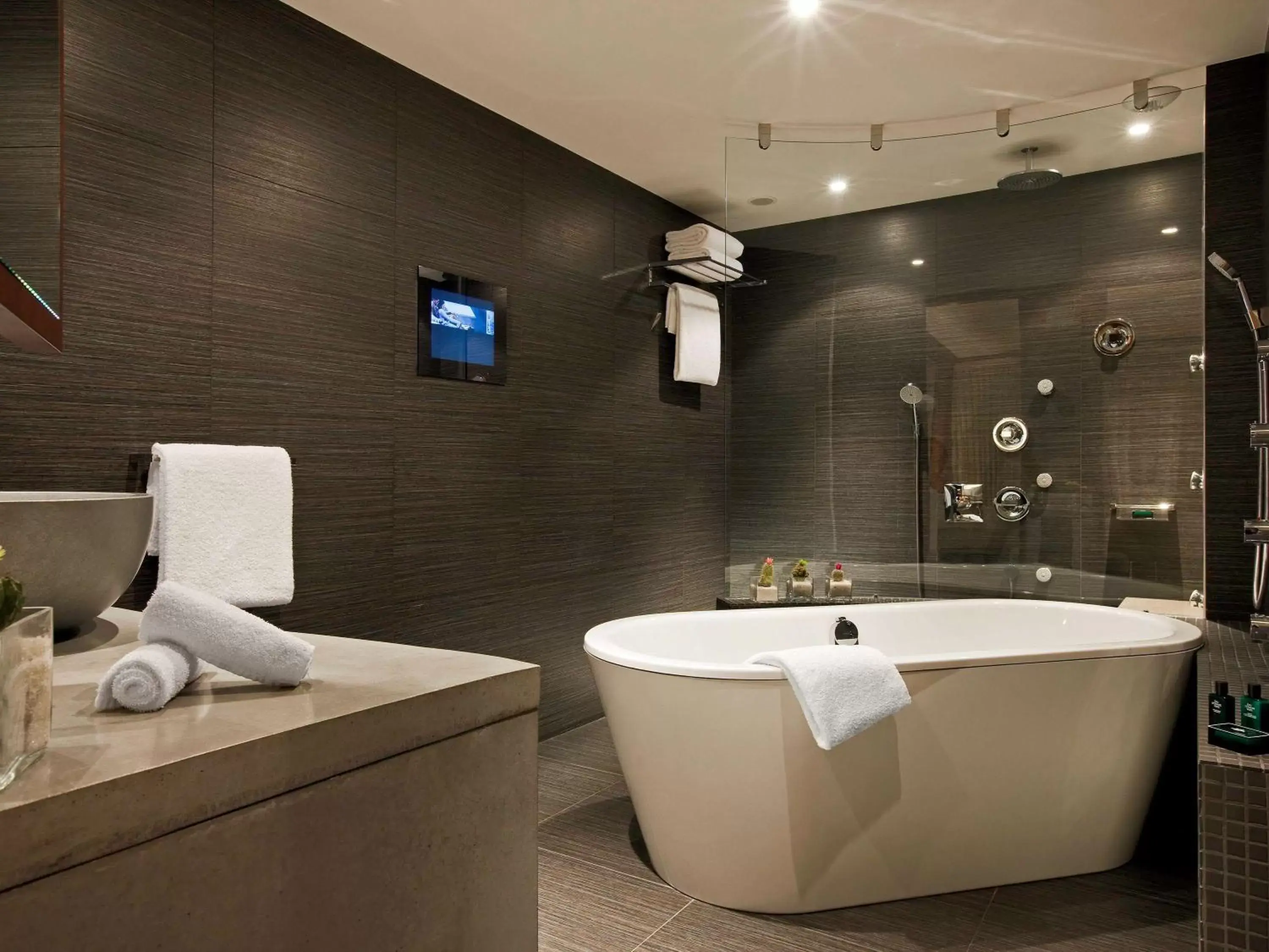 Photo of the whole room, Bathroom in Sofitel Marseille Vieux-Port