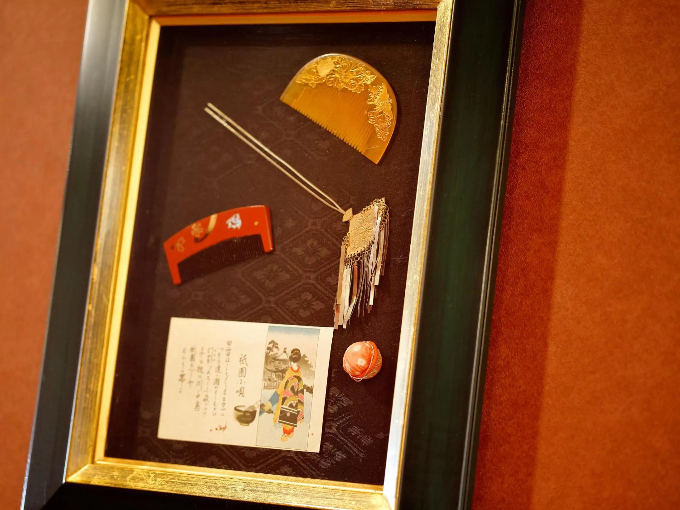 Decorative detail in Hotel Monterey Kyoto