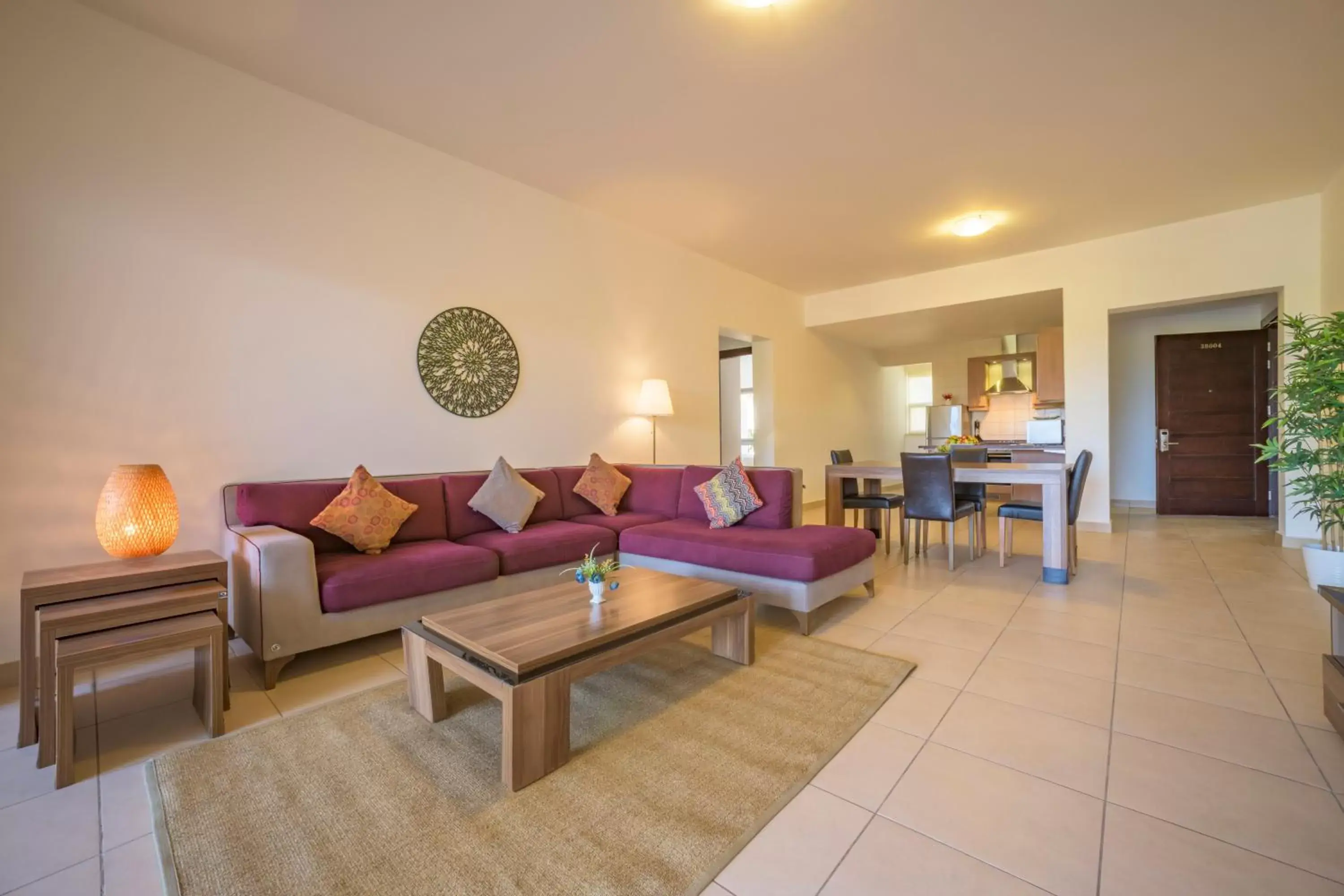 Living room, Seating Area in Tala Bay Residence