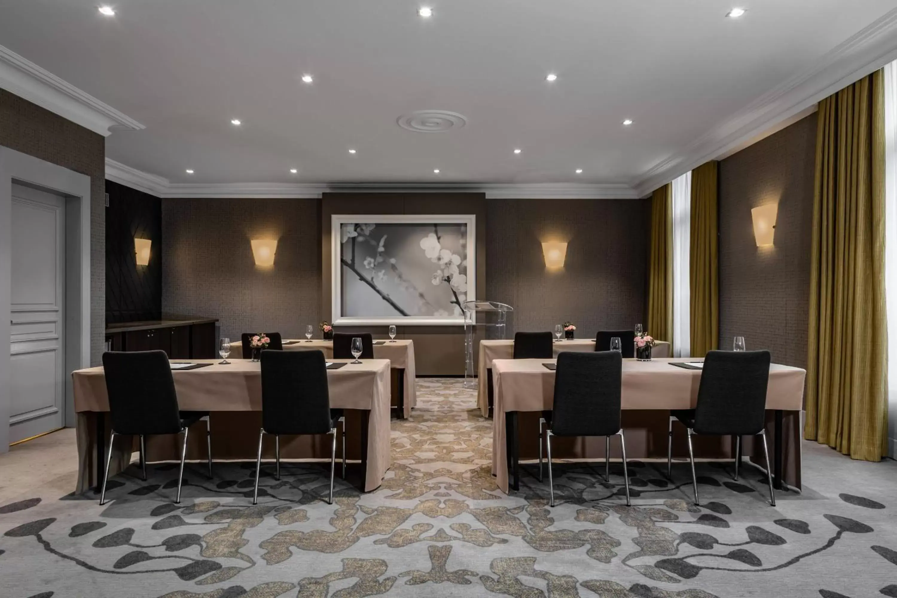 Meeting/conference room in The Ritz-Carlton Hotel de la Paix, Geneva