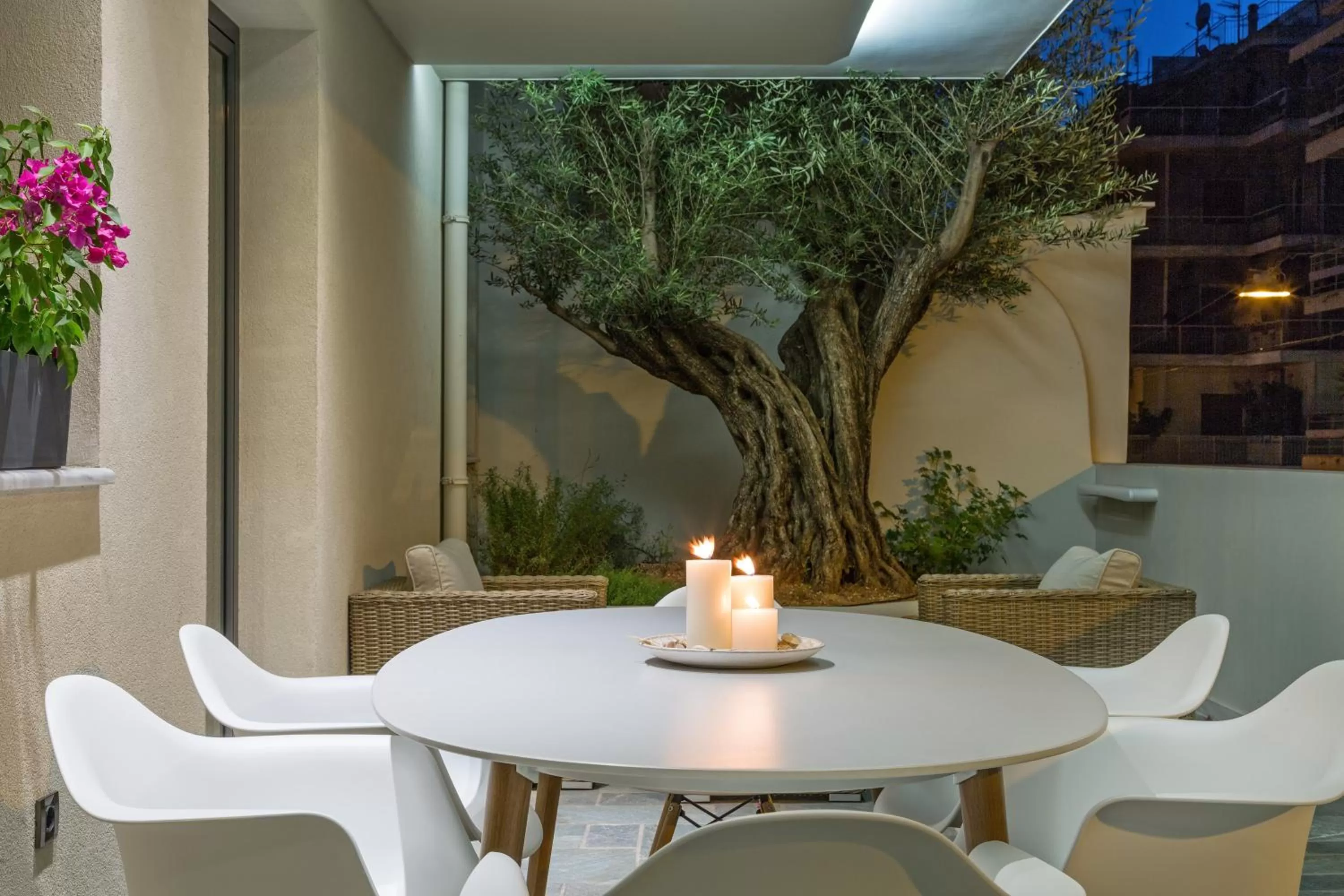Patio in Estia Boutique Apartments