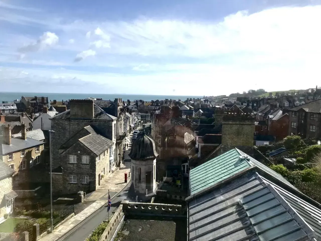 Bird's-eye View in Purbeck House Hotel & Louisa Lodge