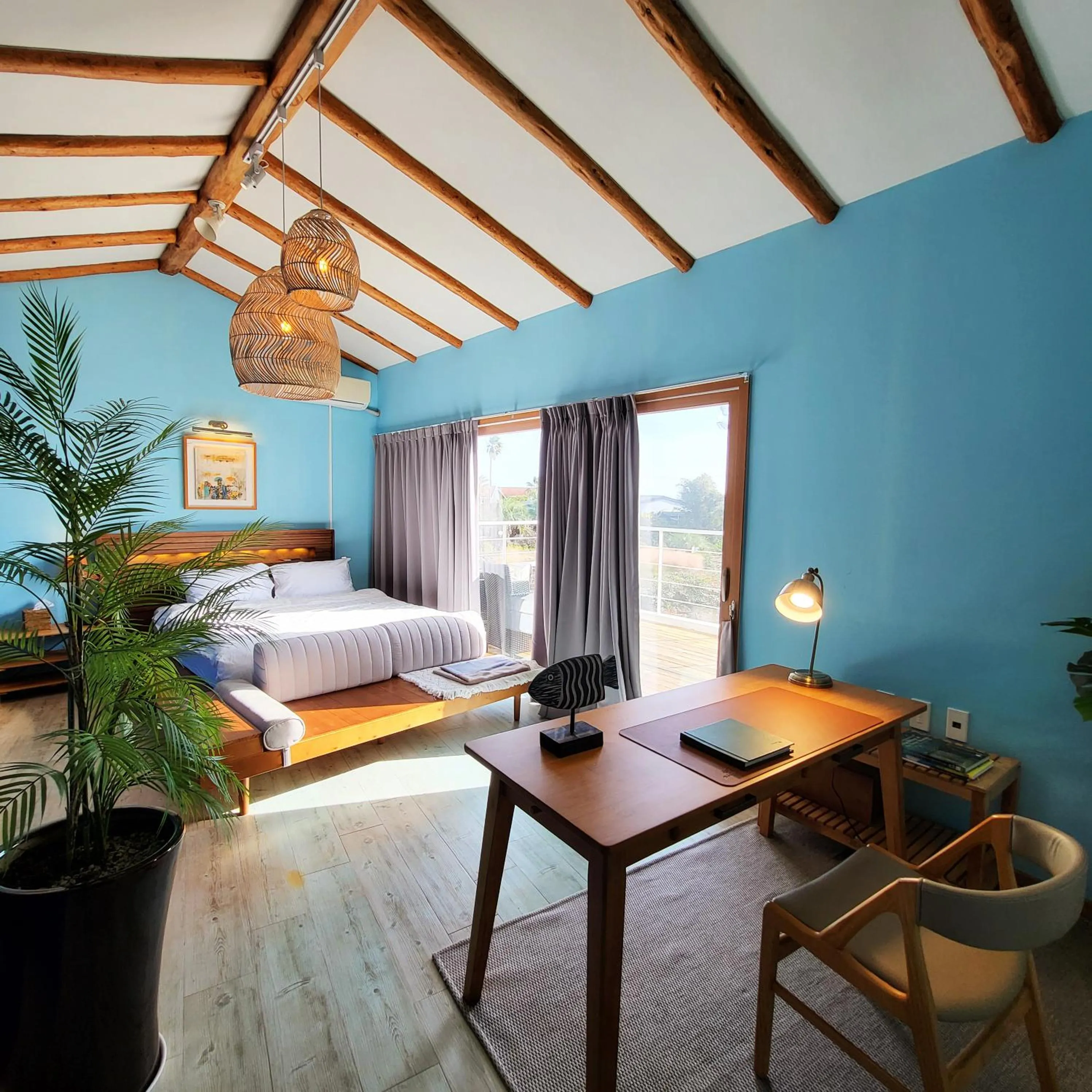 Bed in JEJU Doldam B&B