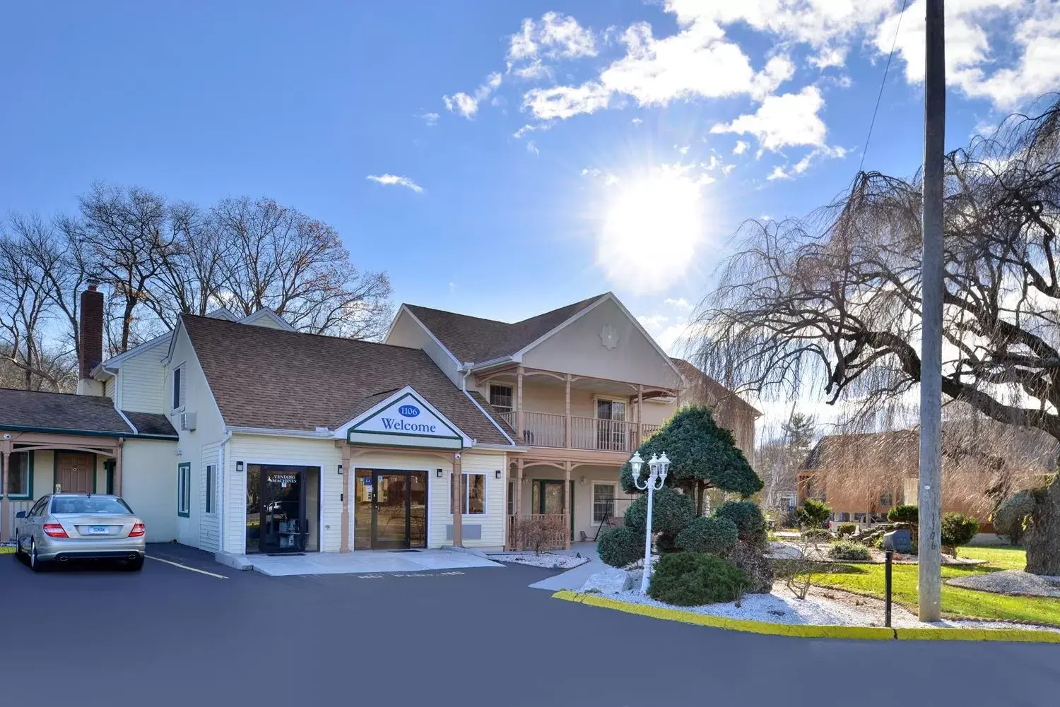 Property building in Cheshire Welcome Inn Property building in Cheshire Welcome Inn