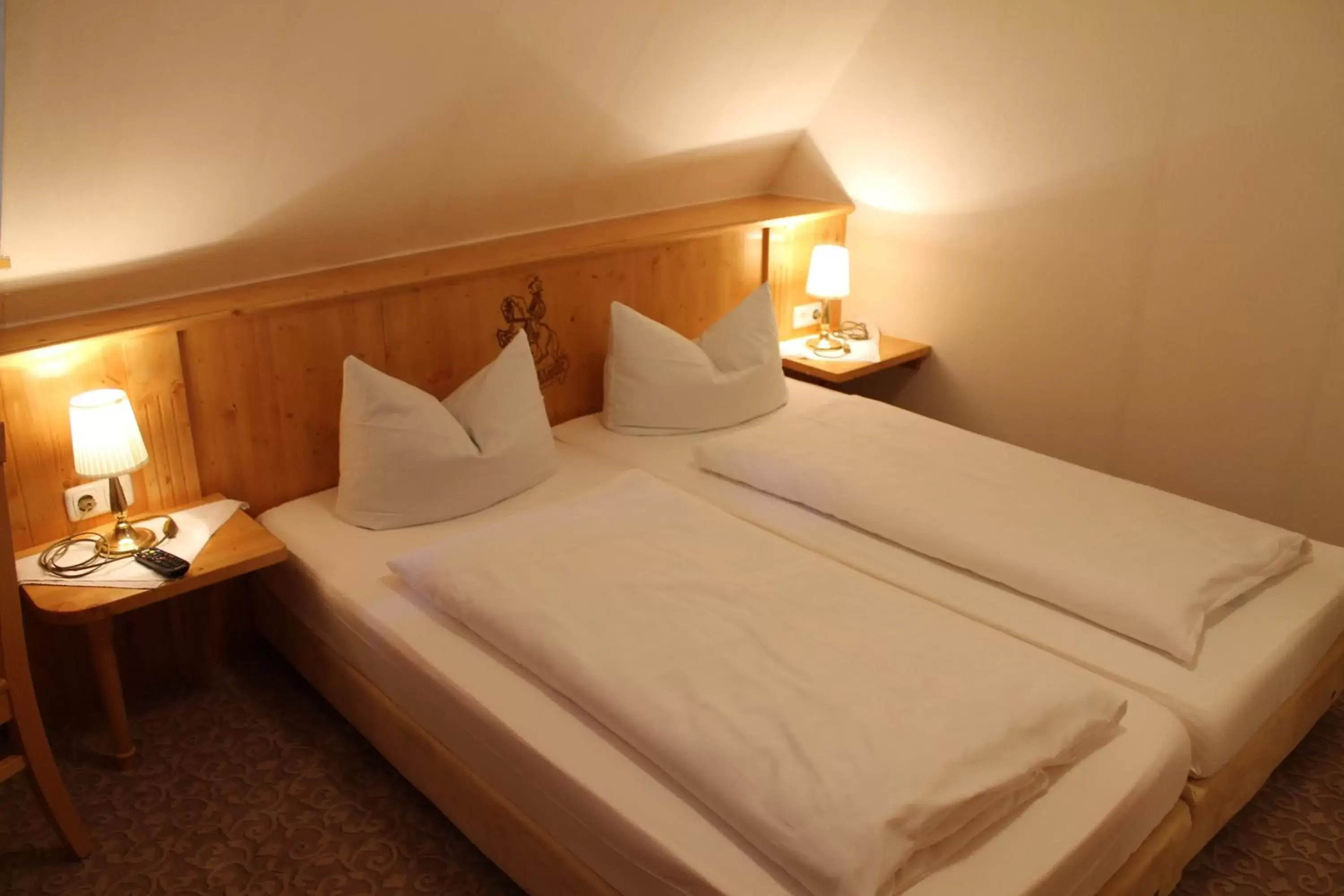 Bedroom, Bed in Hotel Zum Breiterle