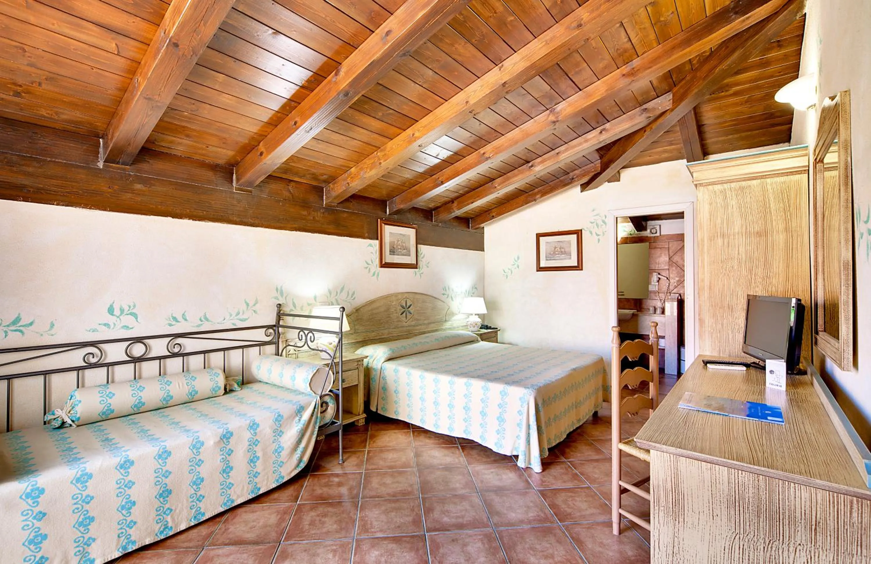 Bedroom, Bed in Colonna Beach Hotel Marinella