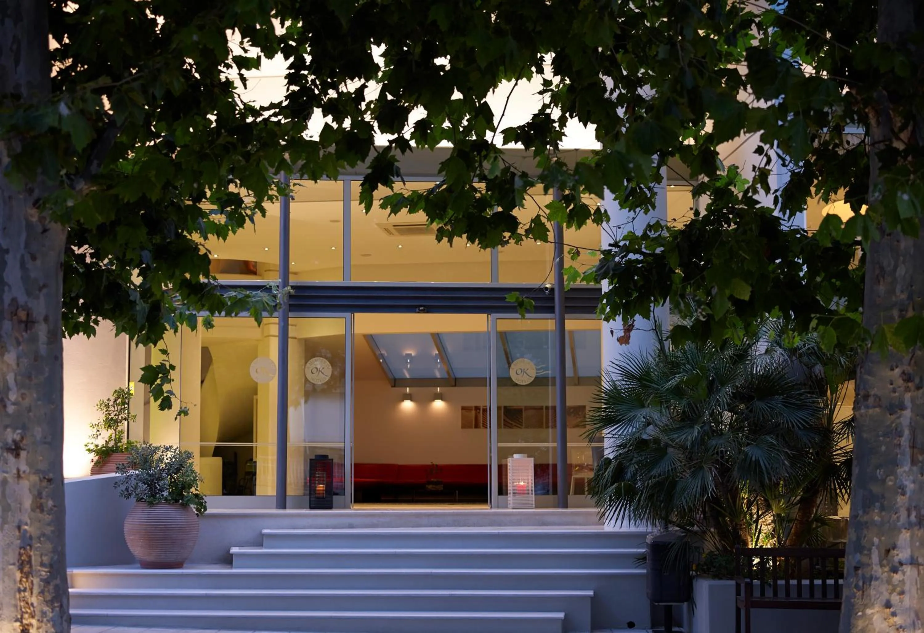 Facade/entrance in Kriti Beach Hotel