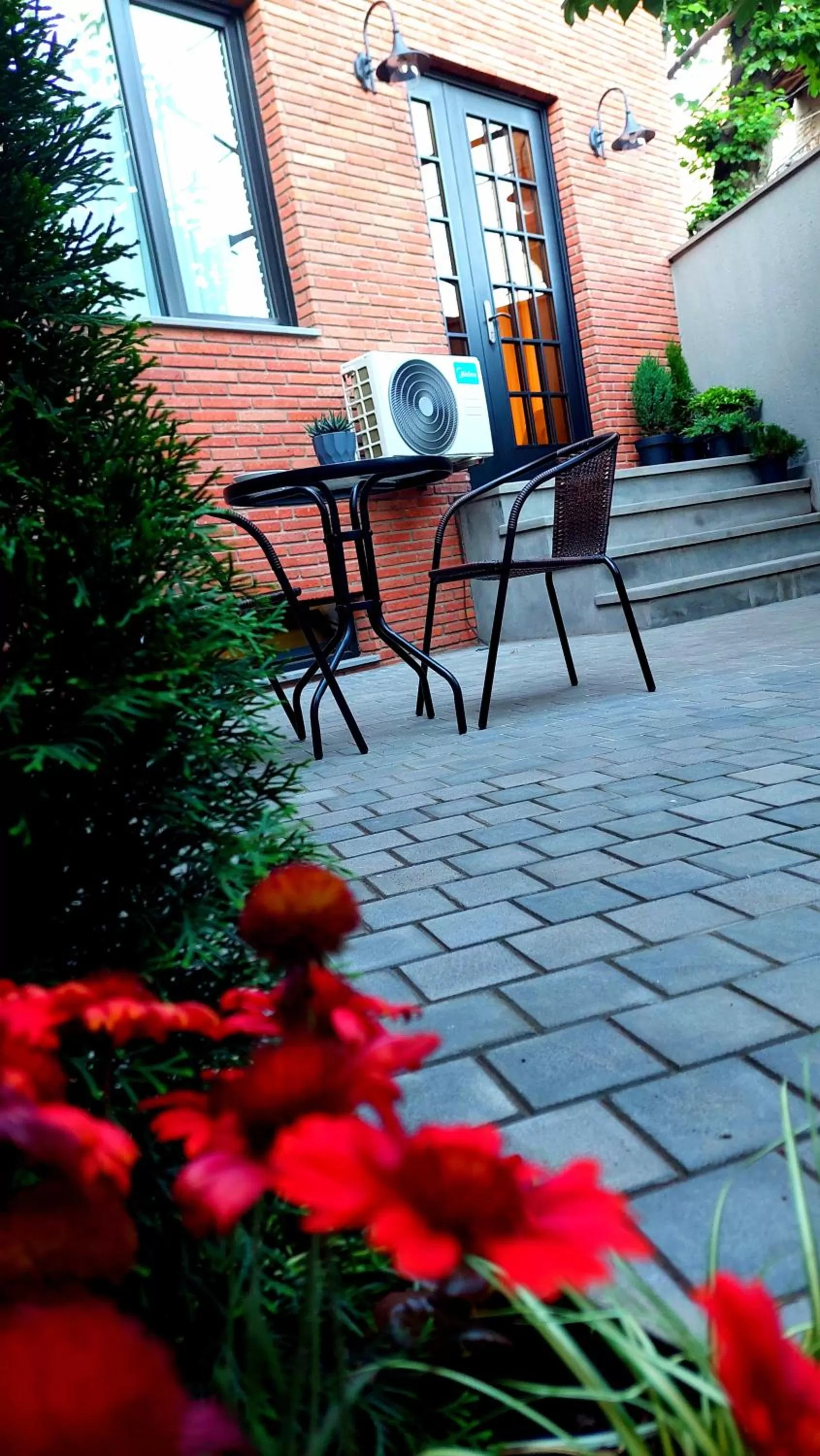 Patio in Falcon Boutique Hotel