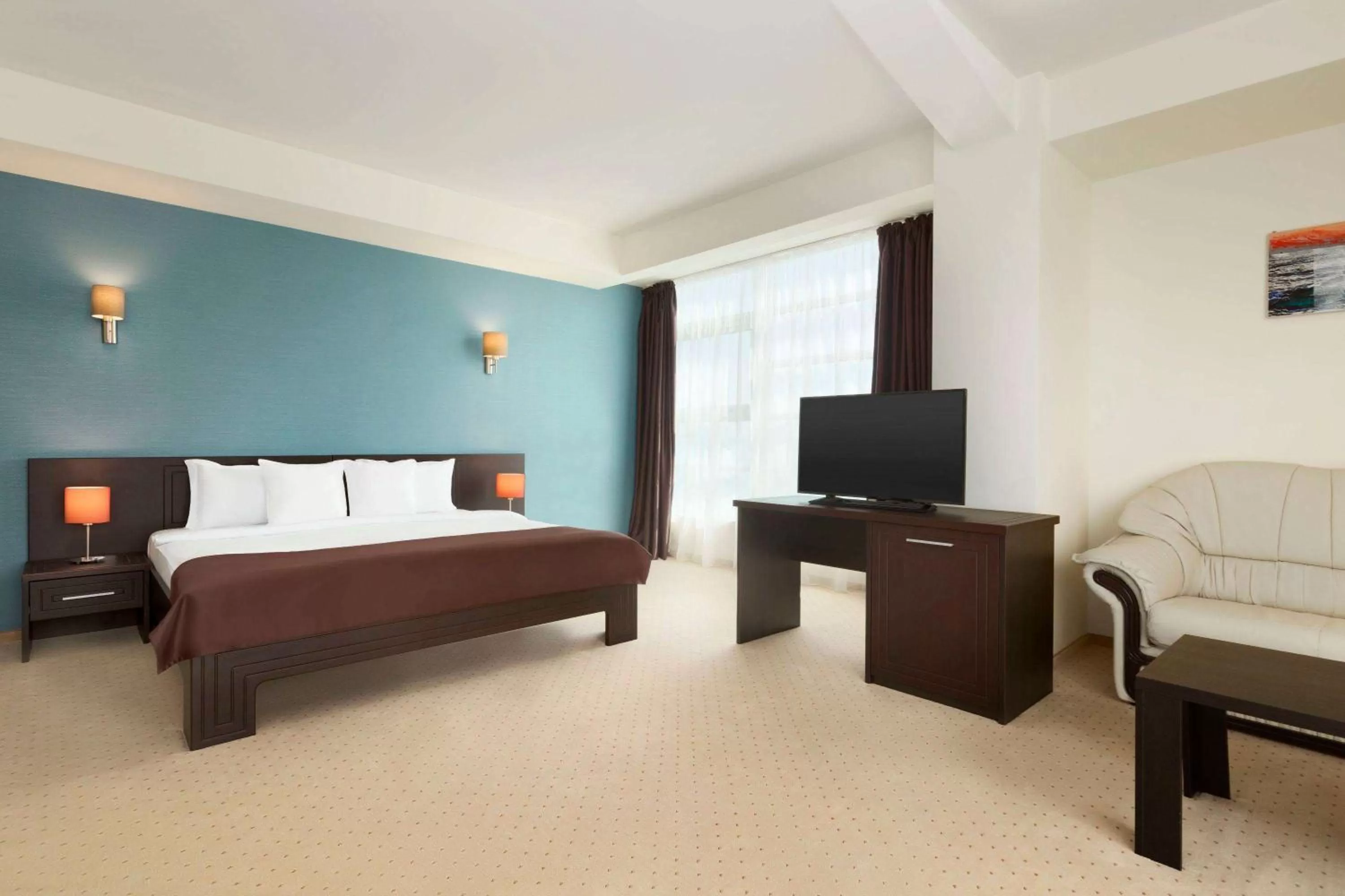 Photo of the whole room, Bed in Ramada by Wyndham Constanta
