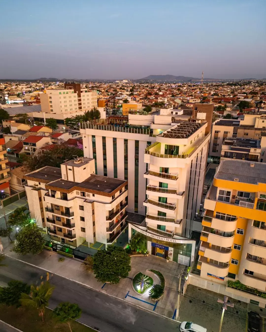 Bird's-eye View in Oasis Cabo Frio