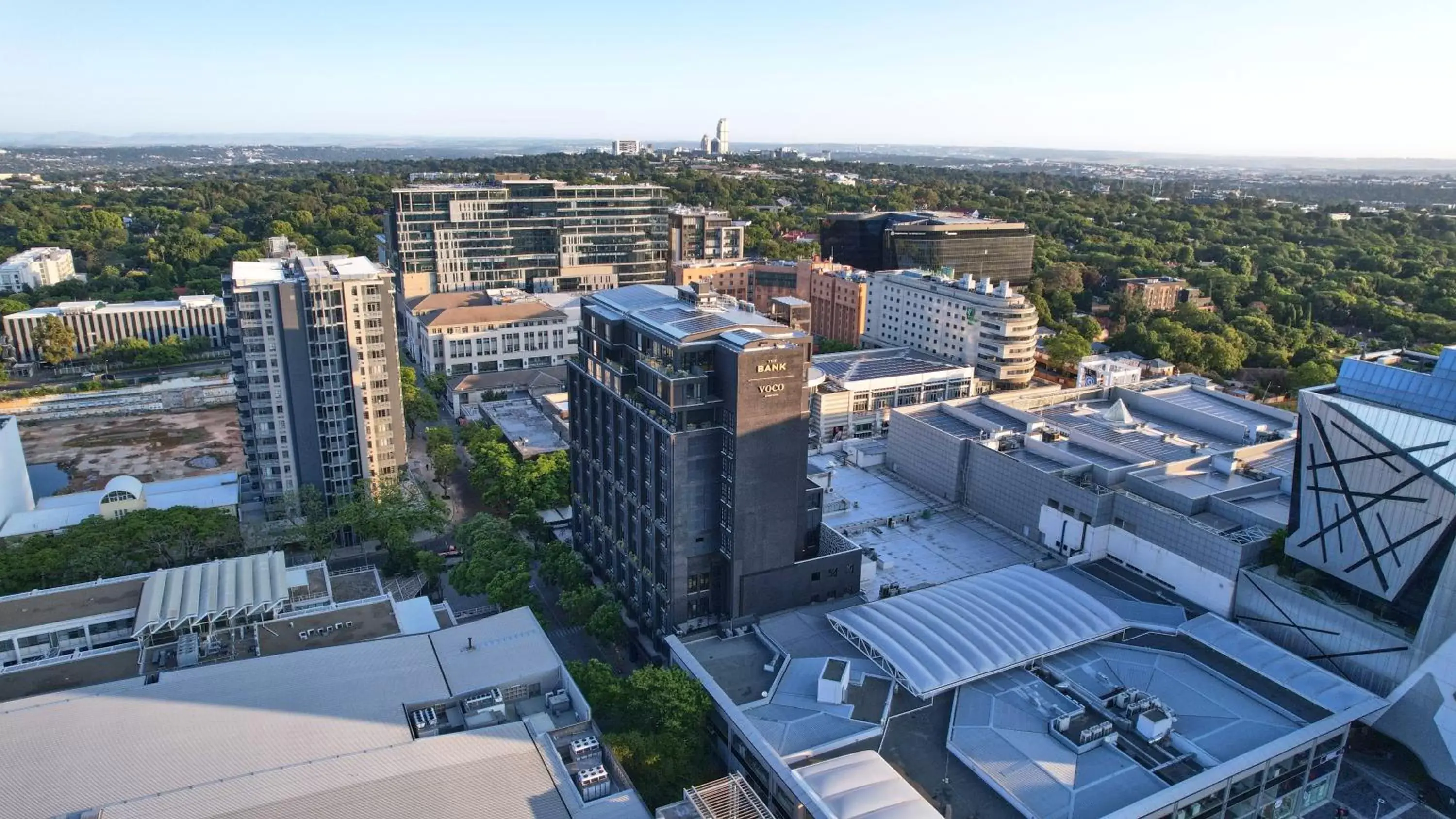 Property building, Bird's-eye View in voco Johannesburg Rosebank an IHG Hotel