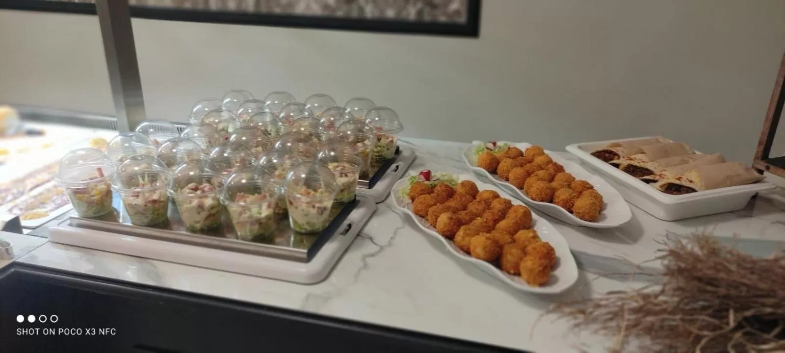 Food in Modern Revival Luxury Hotel