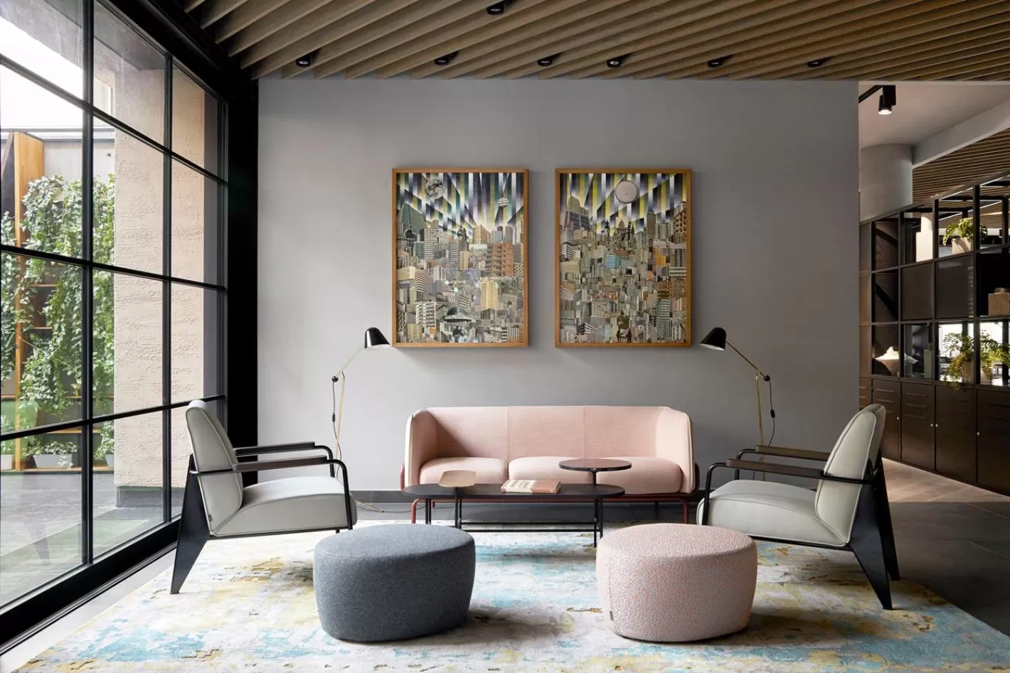 Lobby or reception in PURO Kraków Kazimierz