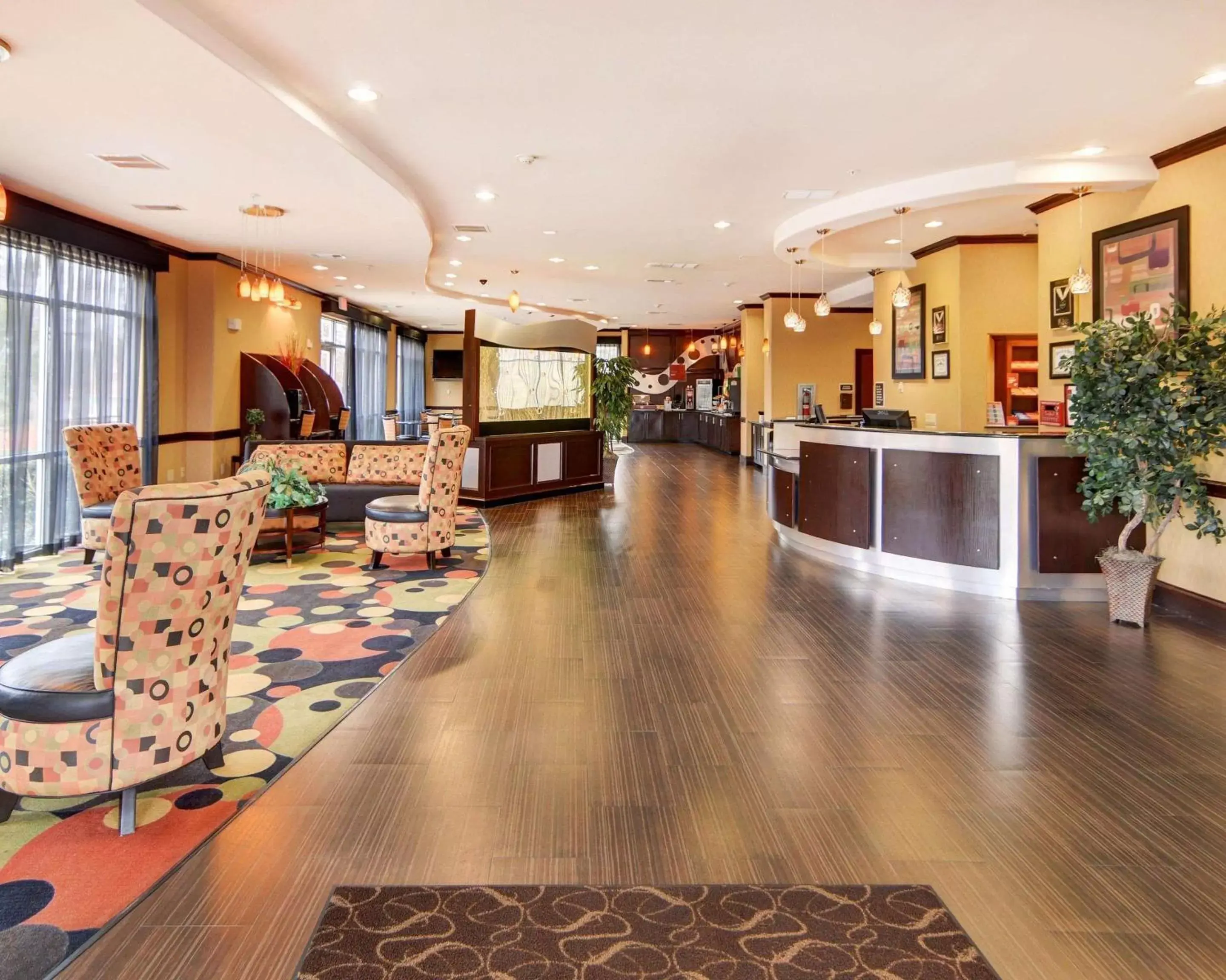 Lobby or reception in Comfort Suites Kilgore