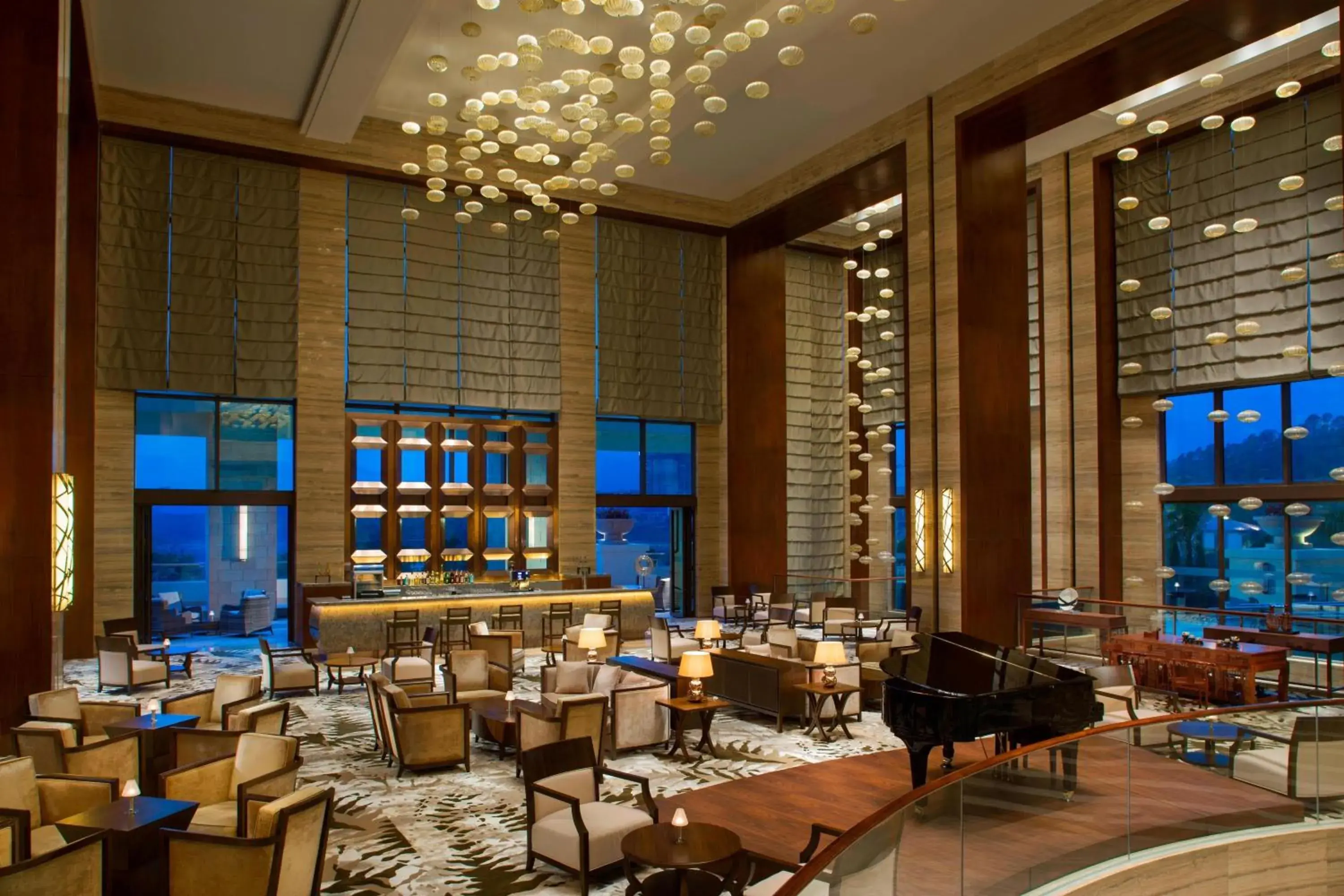 Lobby or reception, Restaurant/Places to Eat in Sheraton Bailuhu Resort, Huizhou