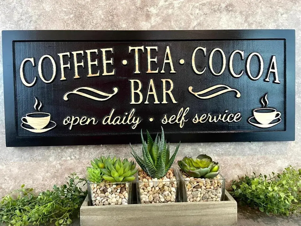 Coffee/tea facilities, Property Logo/Sign in The Orca Inn