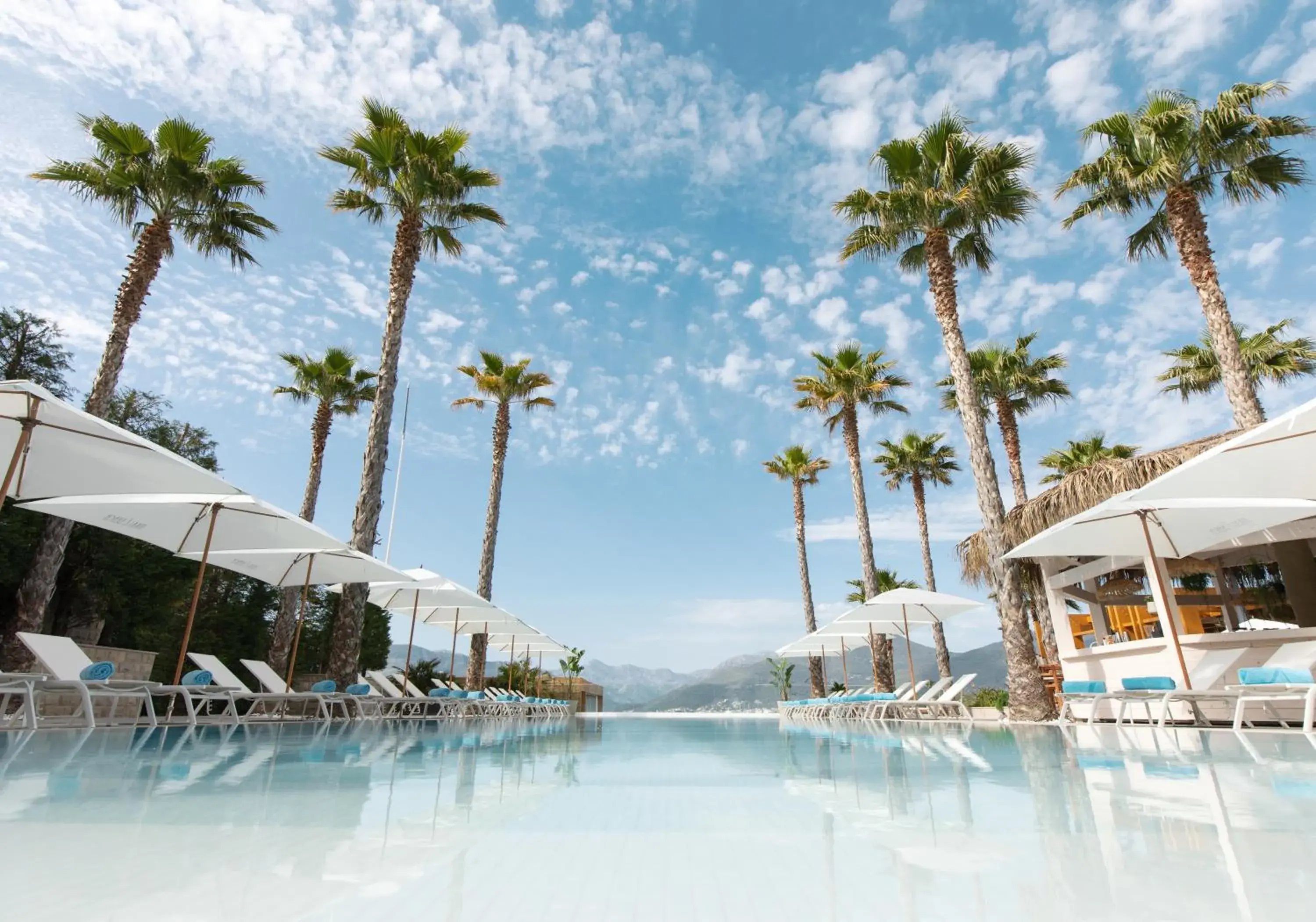 Pool view, Swimming Pool in Nikki Beach Montenegro