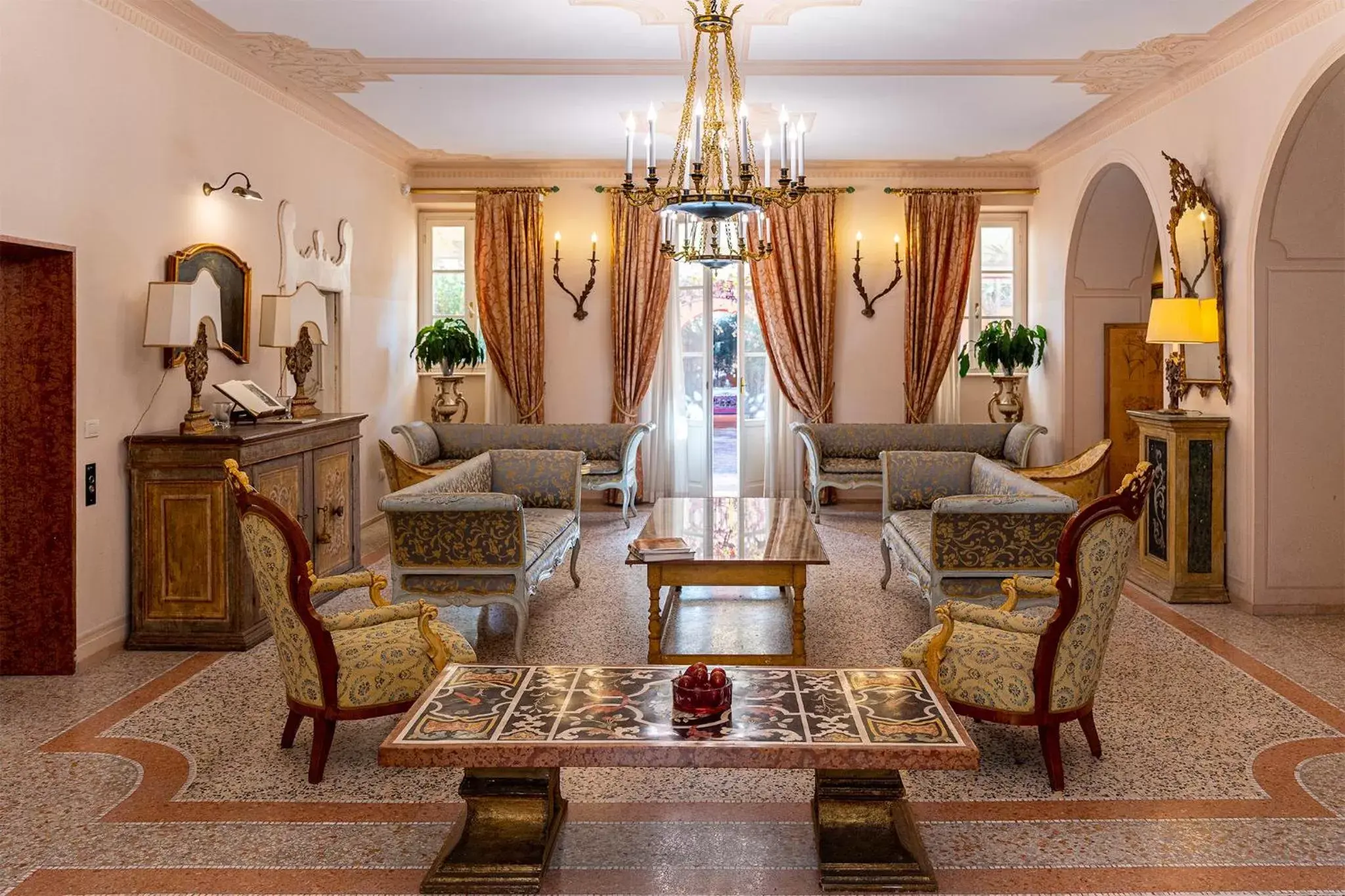 Living room, Seating Area in Dimora Villa Ricci - Only Bed