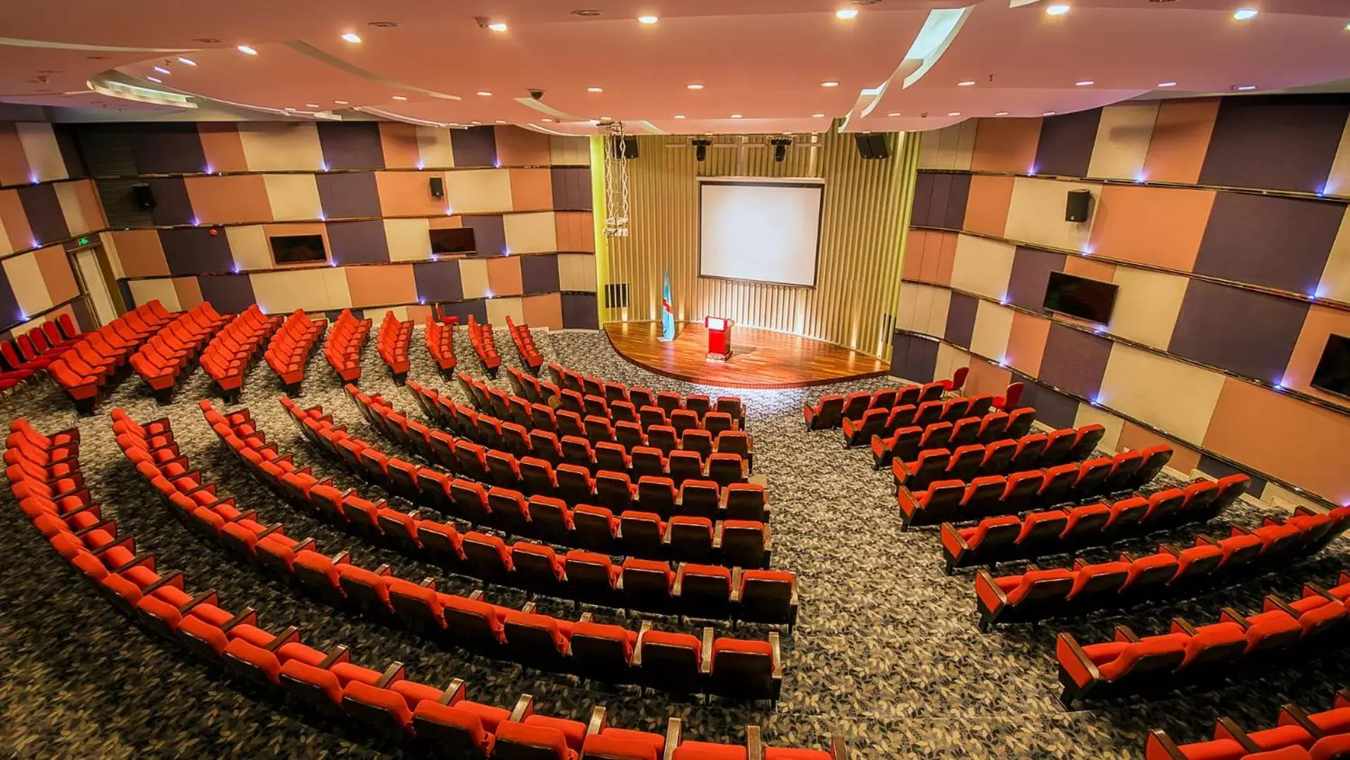 Meeting/conference room in Fleuve Congo Hotel By Blazon Hotels