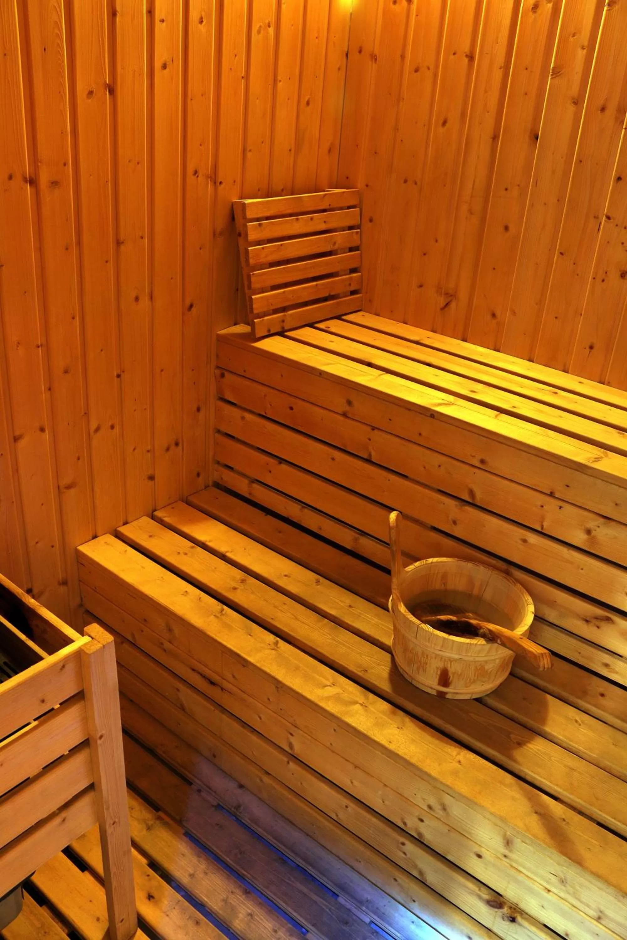 Sauna in Hues Boutique Hotel