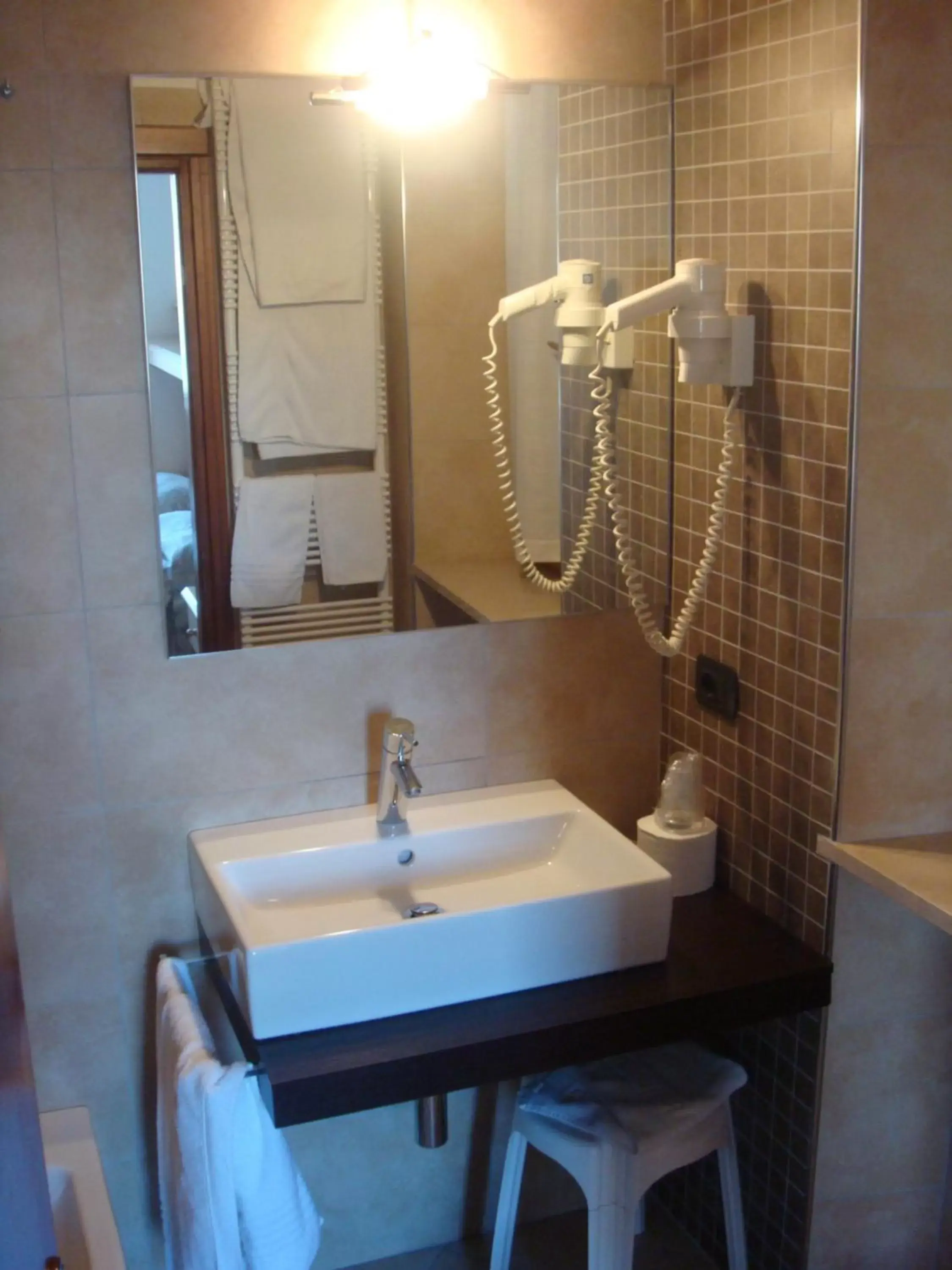 Bathroom in Hotel Ferrovia