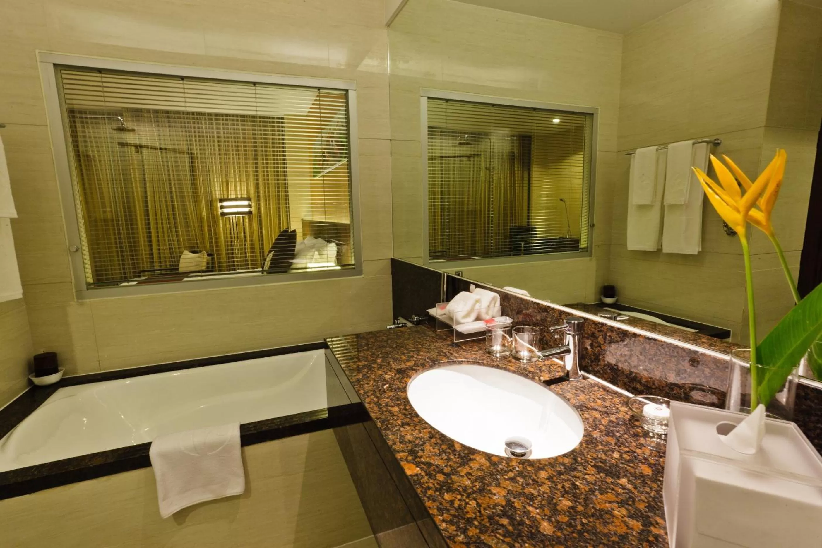Bathroom in Ramada by Wyndham Manila Central